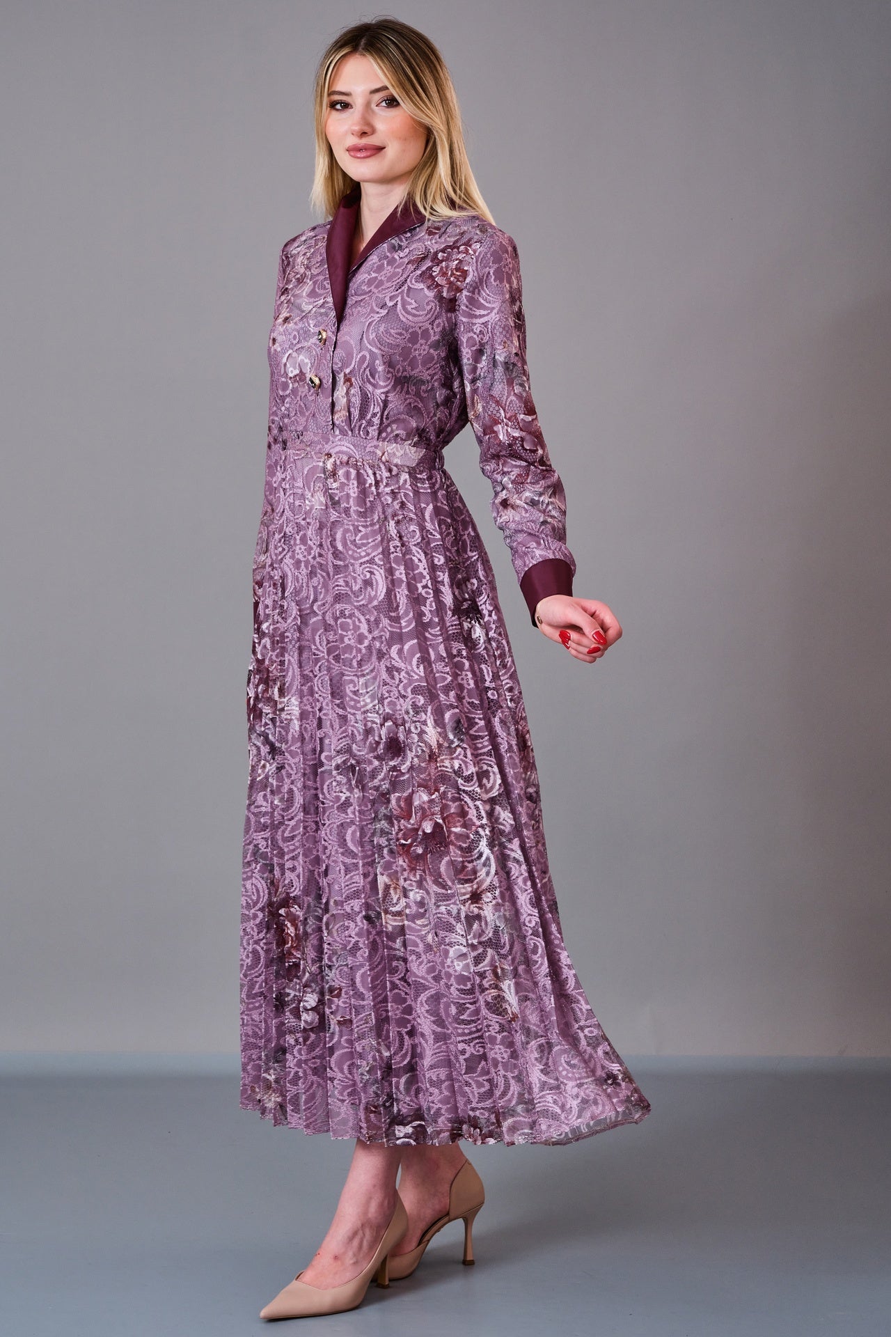 Myraang - Regular Size Dress (MRG27K05-3128) - 8690200212321