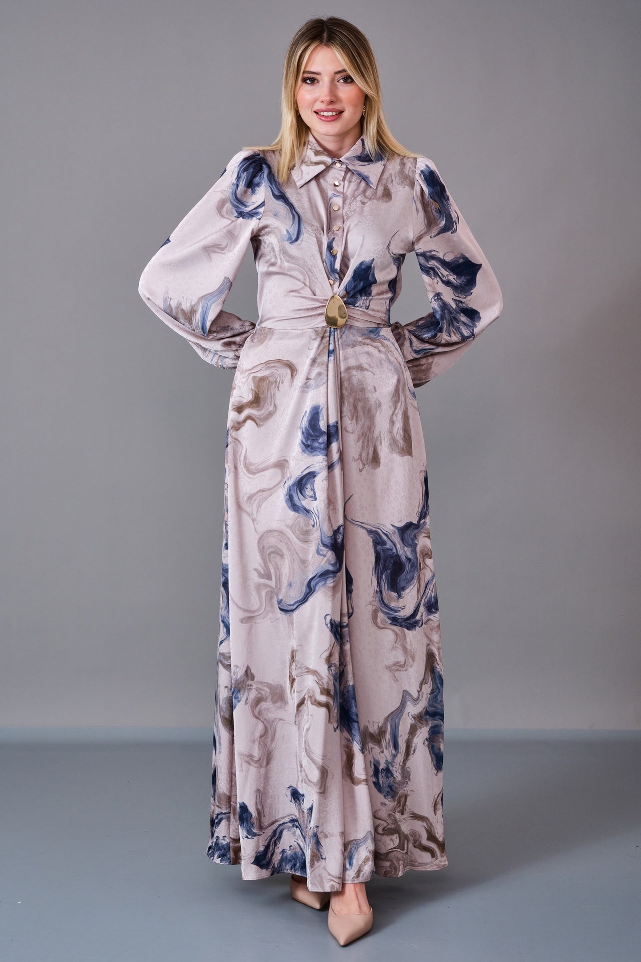 Myraang - Regular Size Dress (MRG27K05-3132) - 8690200212420