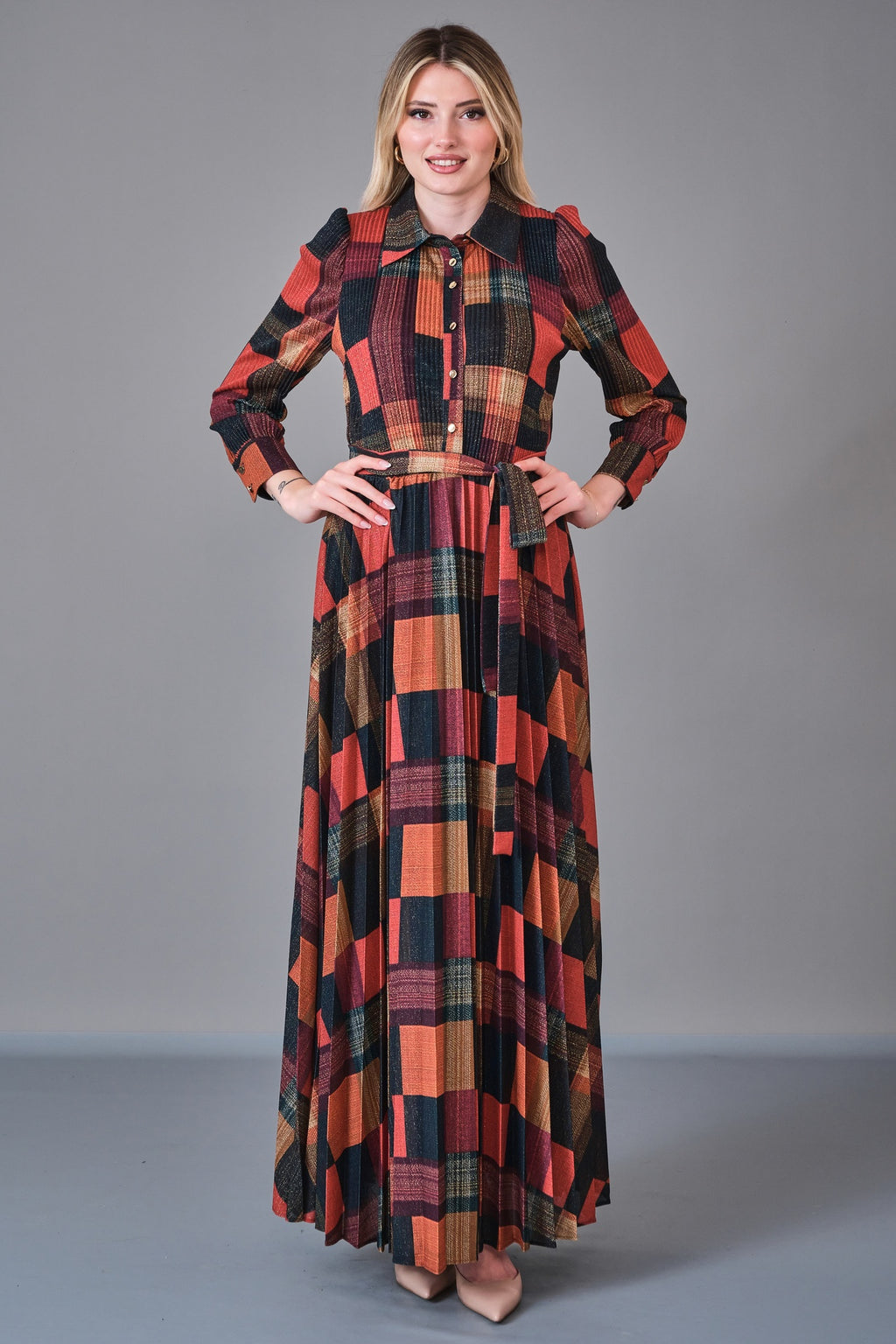 Myraang - Regular Size Dress (MRG27K05-3144) - 8690200212581