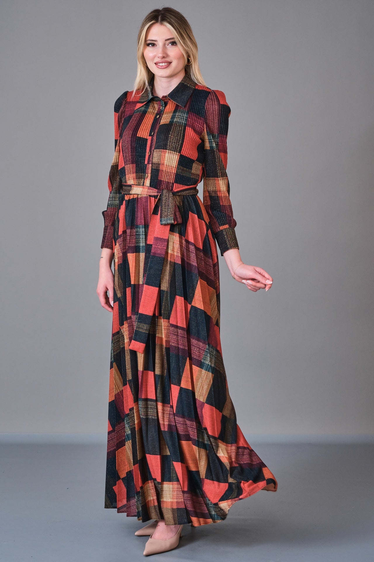 Myraang - Regular Size Dress (MRG27K05-3144) - 8690200212581