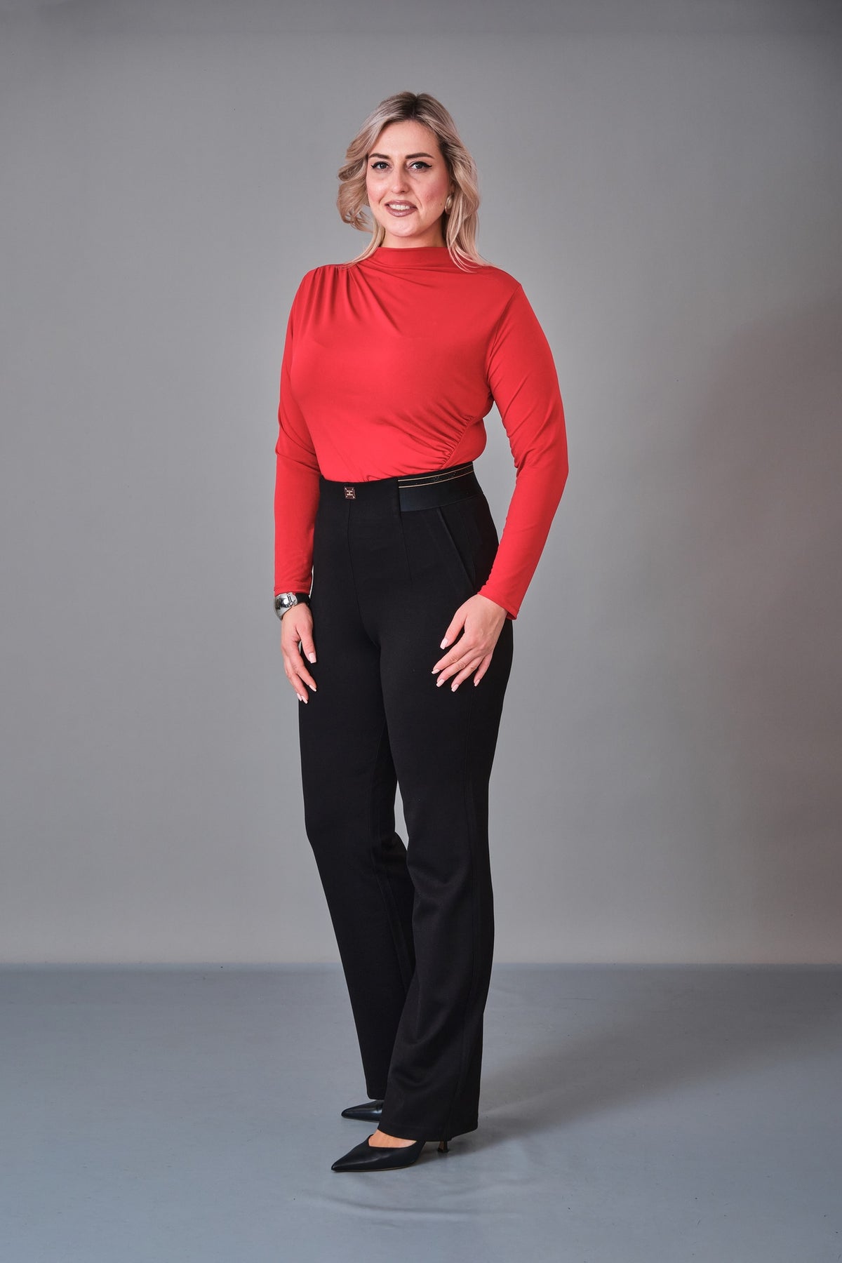 Elitline - Plus Size Trousers (ELT27K1-24-4038) - 8690200212642
