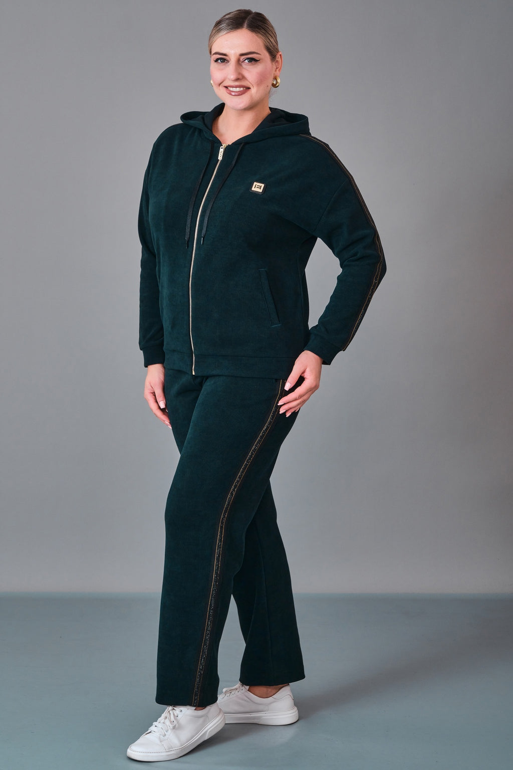 Elitline - Plus Size Suit (ELT27K7-04-4013) - 8690200212741