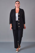 Dress Port - Plus Size Suit (DSP27K3427) - 8690200212840