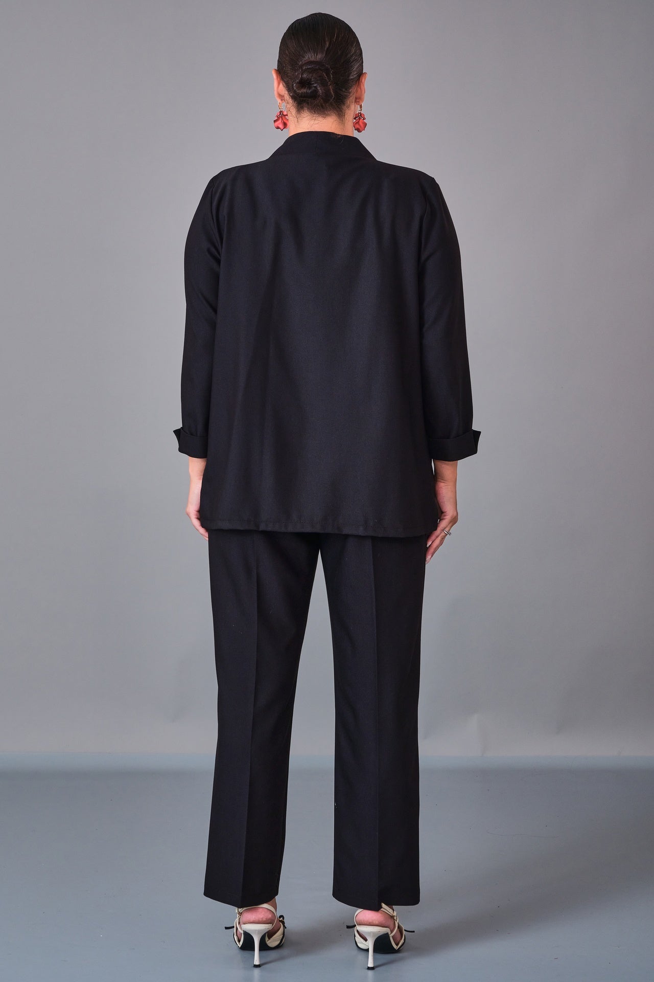 Dress Port - Plus Size Suit (DSP27K3427) - 8690200212840