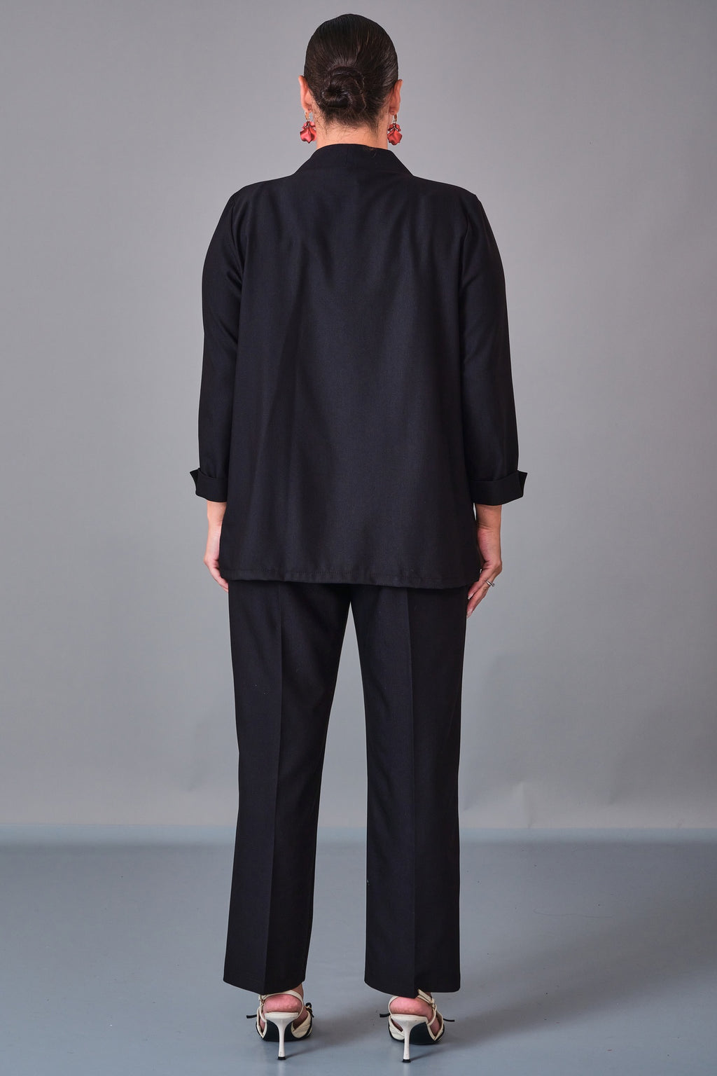 Dress Port - Plus Size Suit (DSP27K3427) - 8690200212840