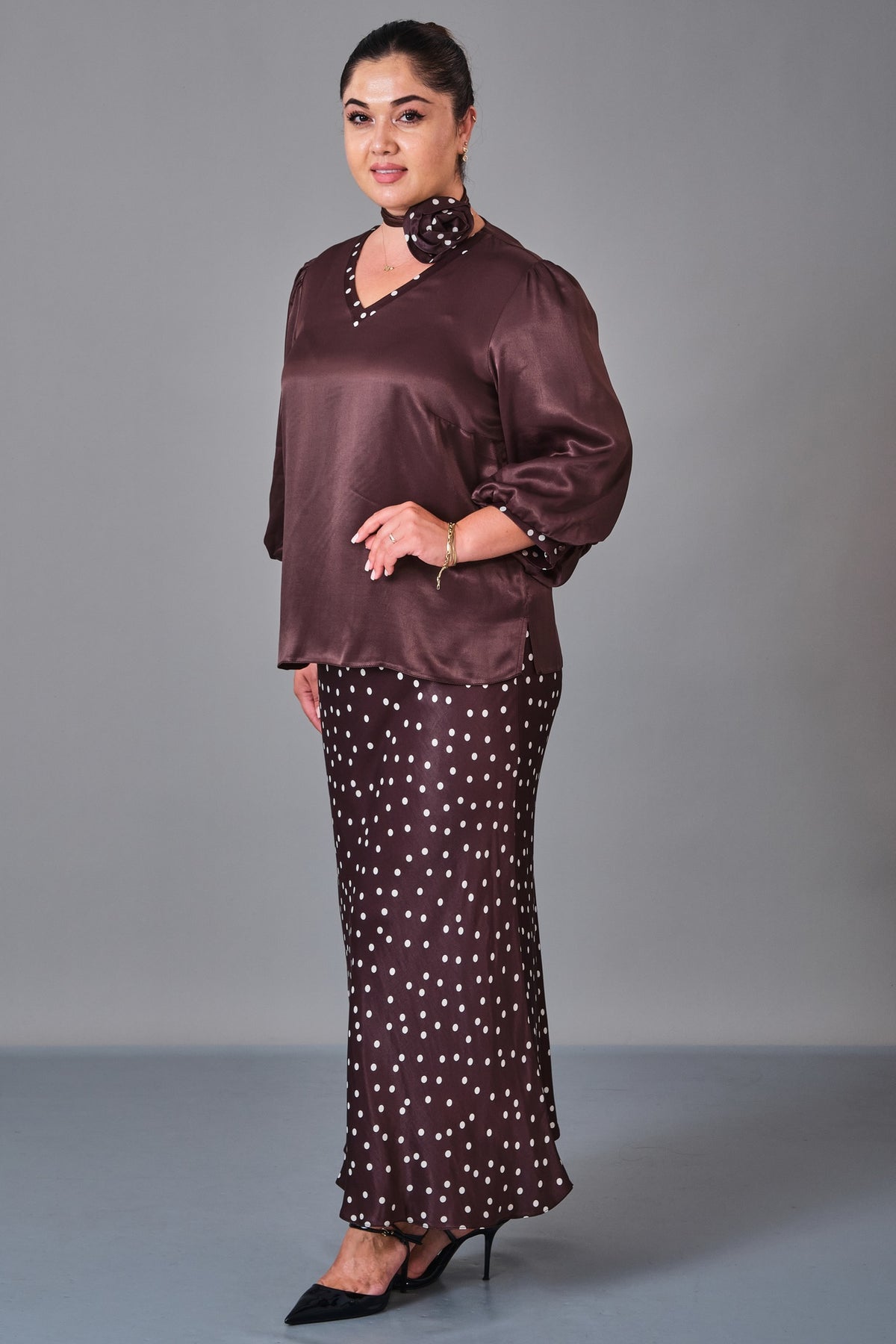 Dress Port - Plus Size Suit (DSP27K3621) - 8690200212901