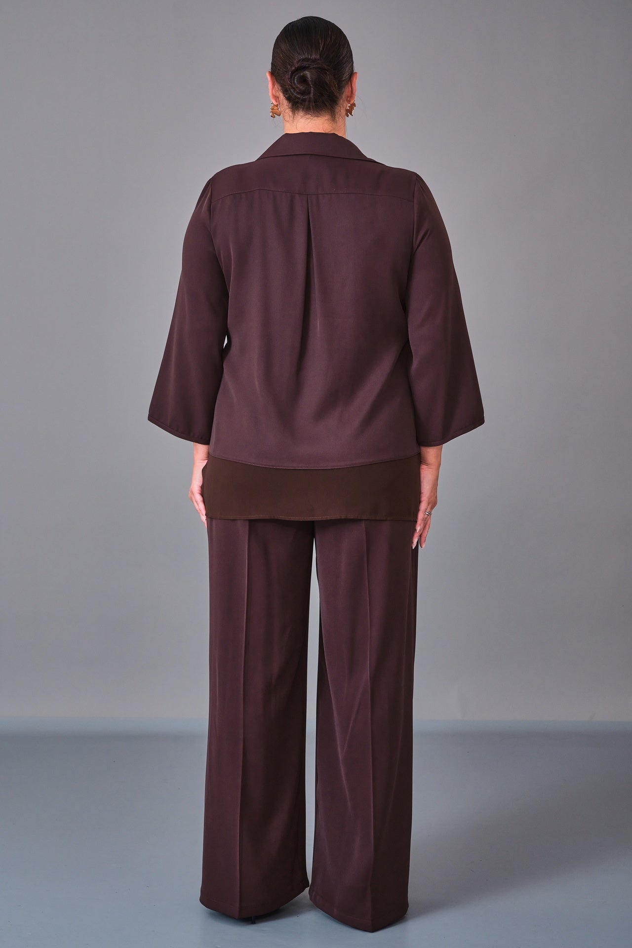 Dress Port - Plus Size Suit (DSP27K3623) - 8690200212925