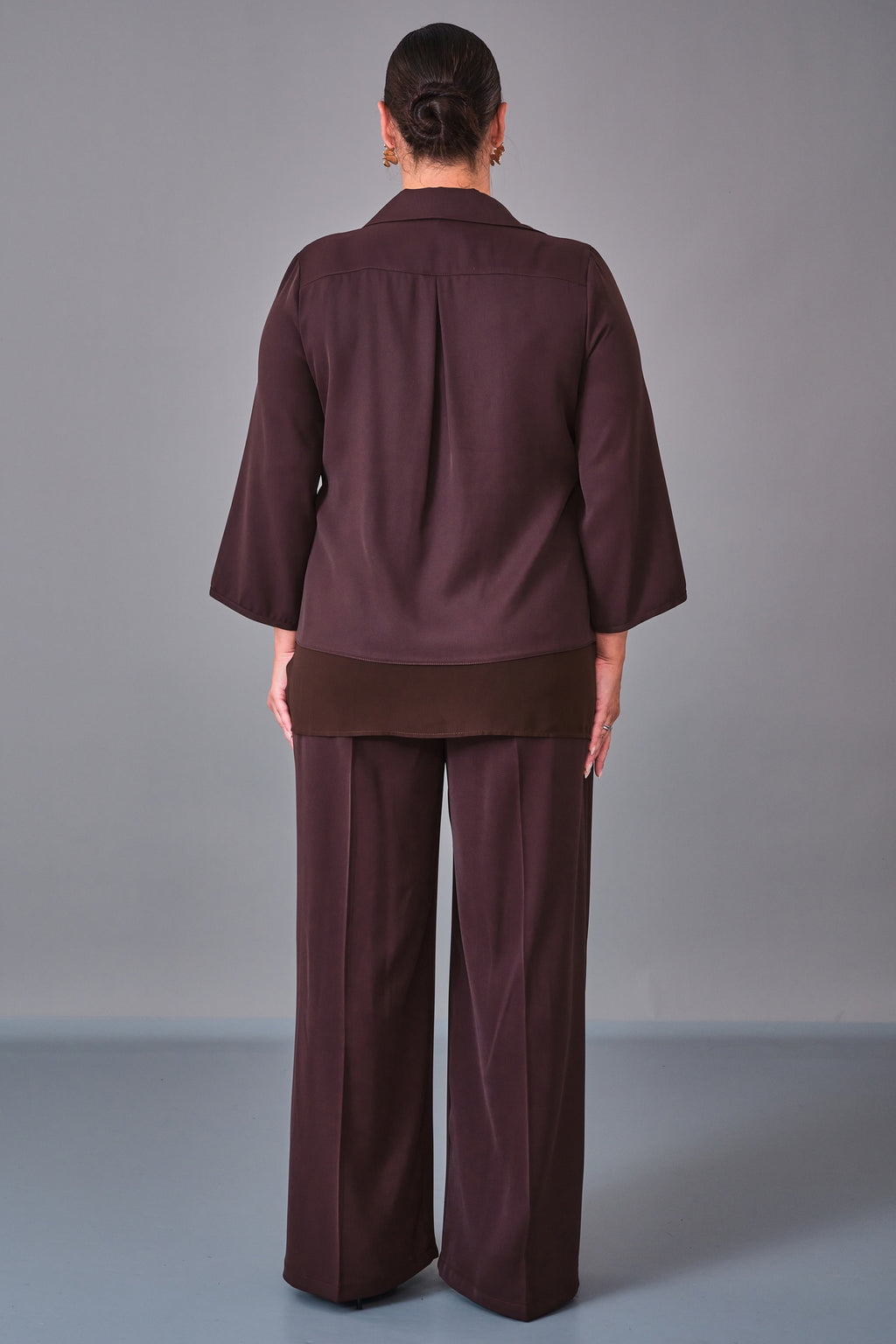 Dress Port - Plus Size Suit (DSP27K3623) - 8690200212925