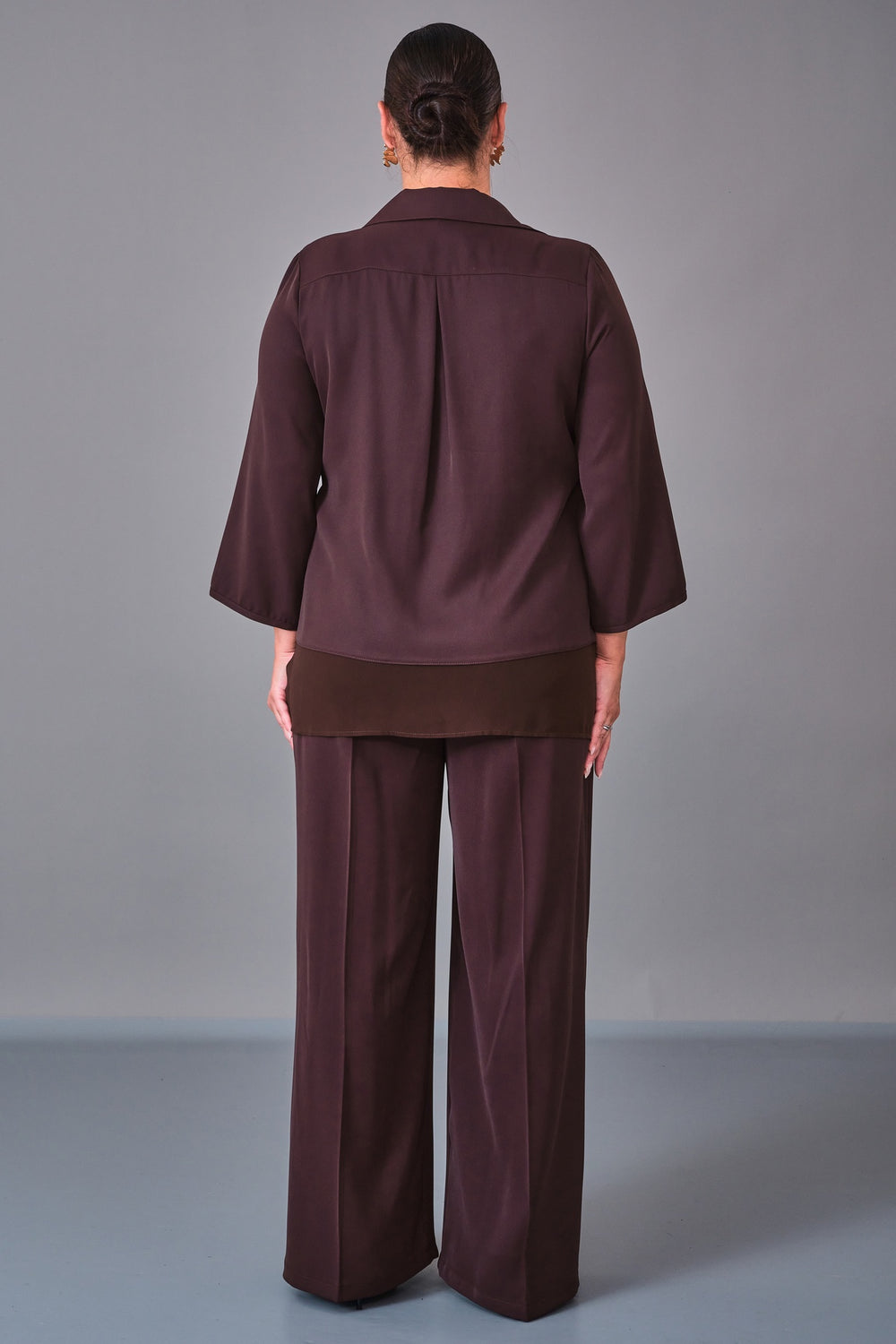 Dress Port - Plus Size Suit (DSP27K3623) - 8690200212925