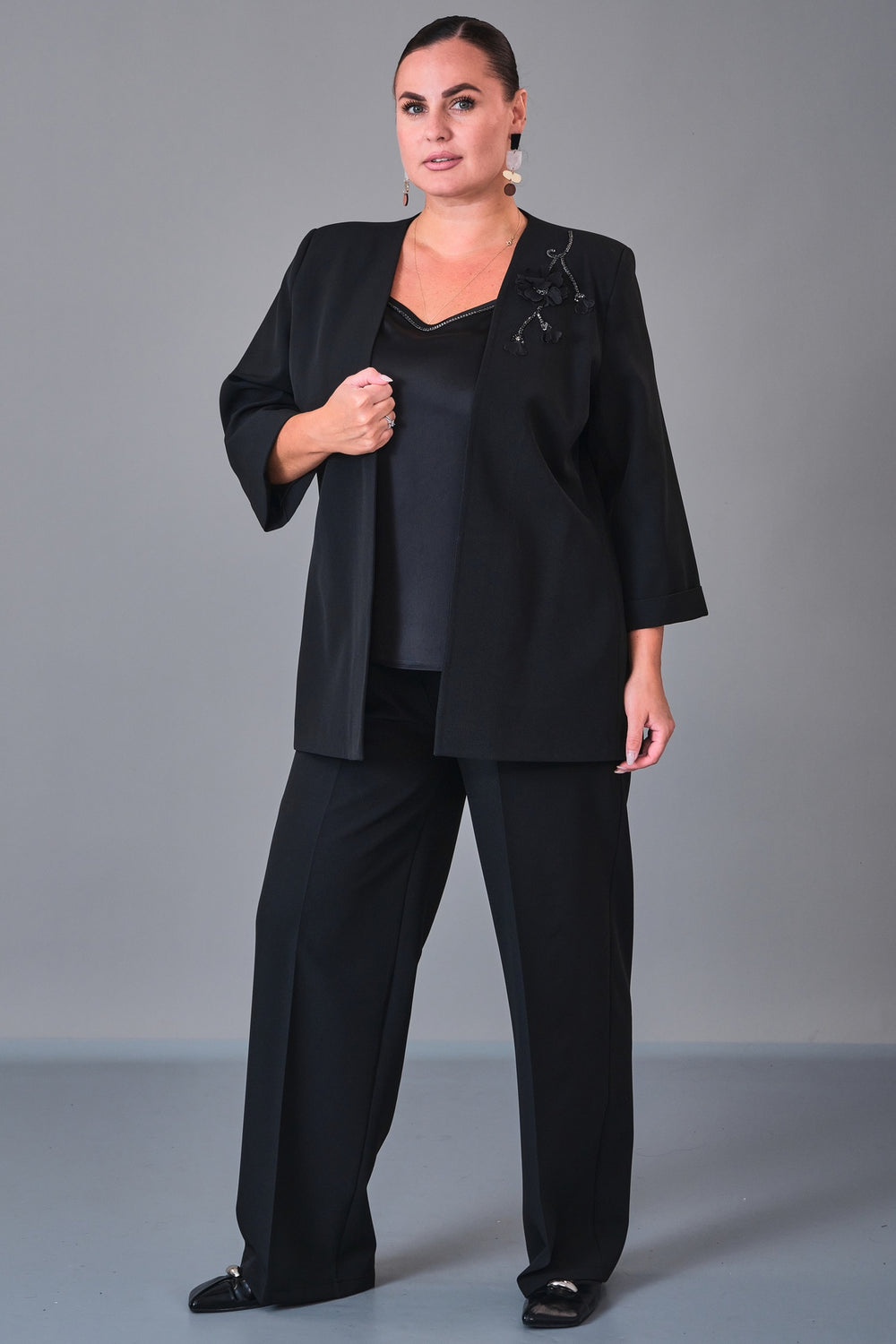 Dress Port - Plus Size Suit (DSP27K3624) - 8690200212932