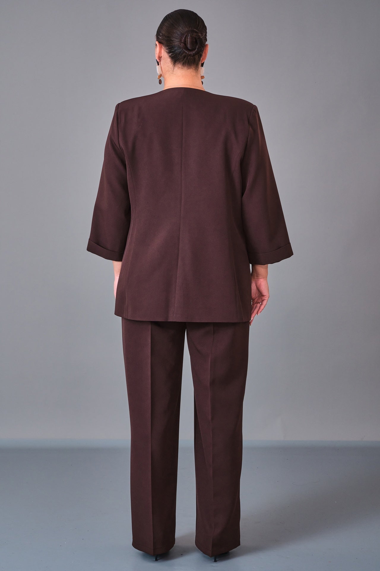 Dress Port - Plus Size Suit (DSP27K3624) - 8690200212949