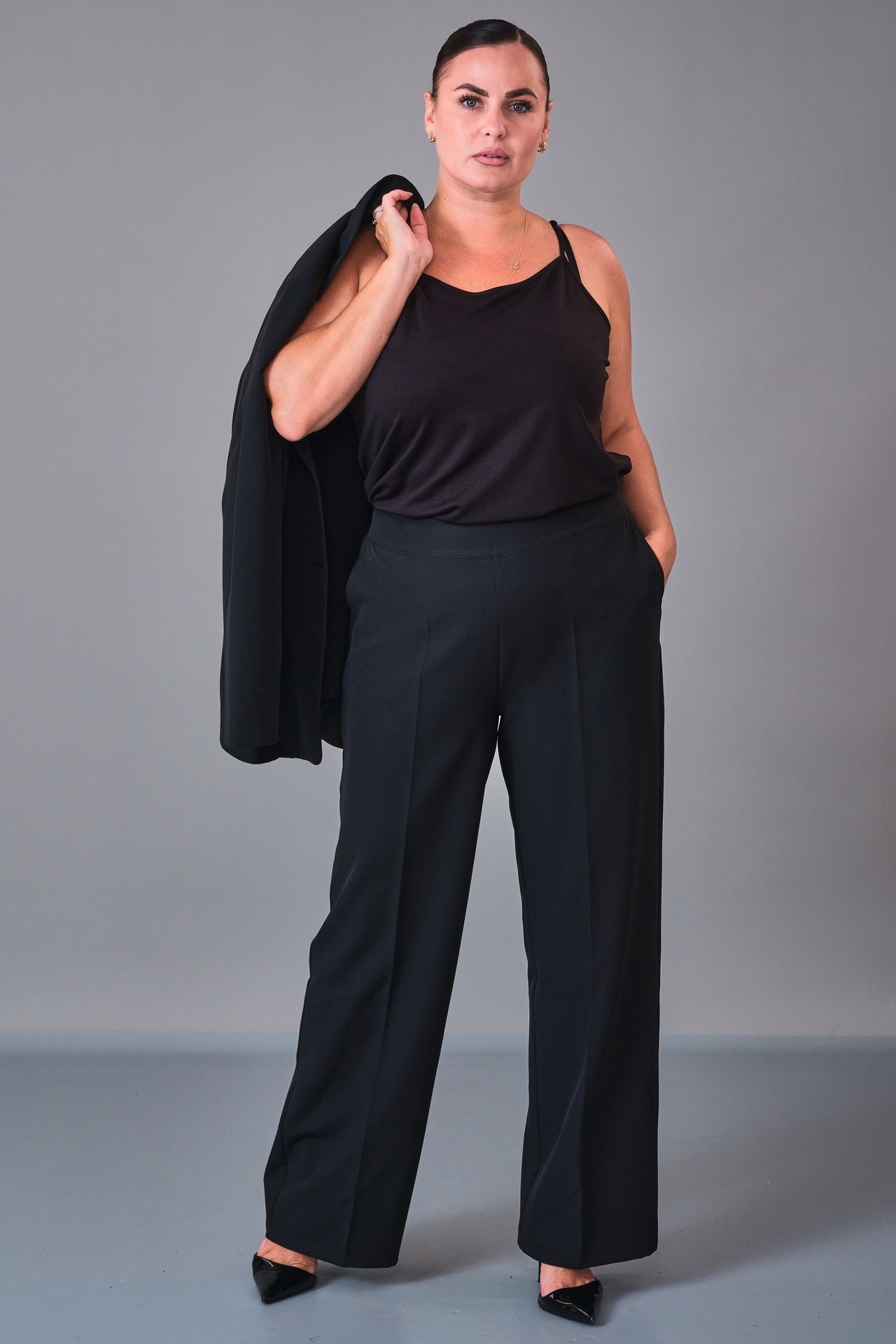 Dress Port - Plus Size Suit (DSP27K3627) - 8690200212956
