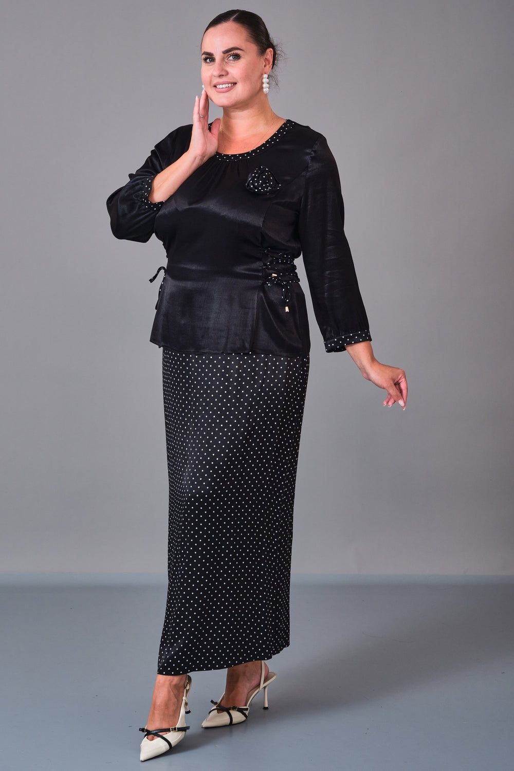 Dress Port - Plus Size Suit (DSP27K3630) - 8690200212970