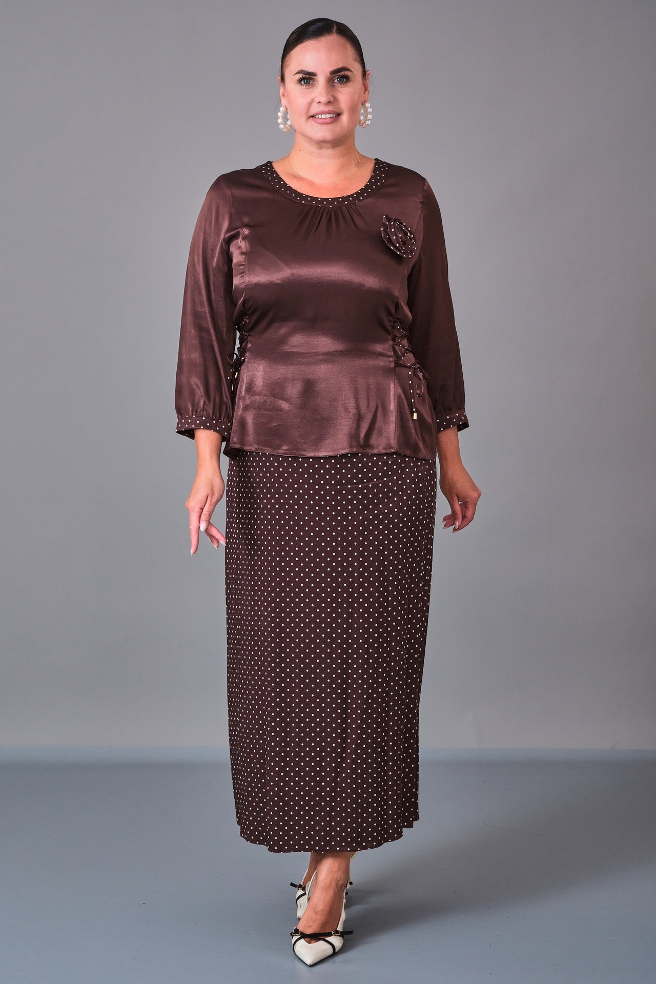 Dress Port - Plus Size Suit (DSP27K3630) - 8690200212987