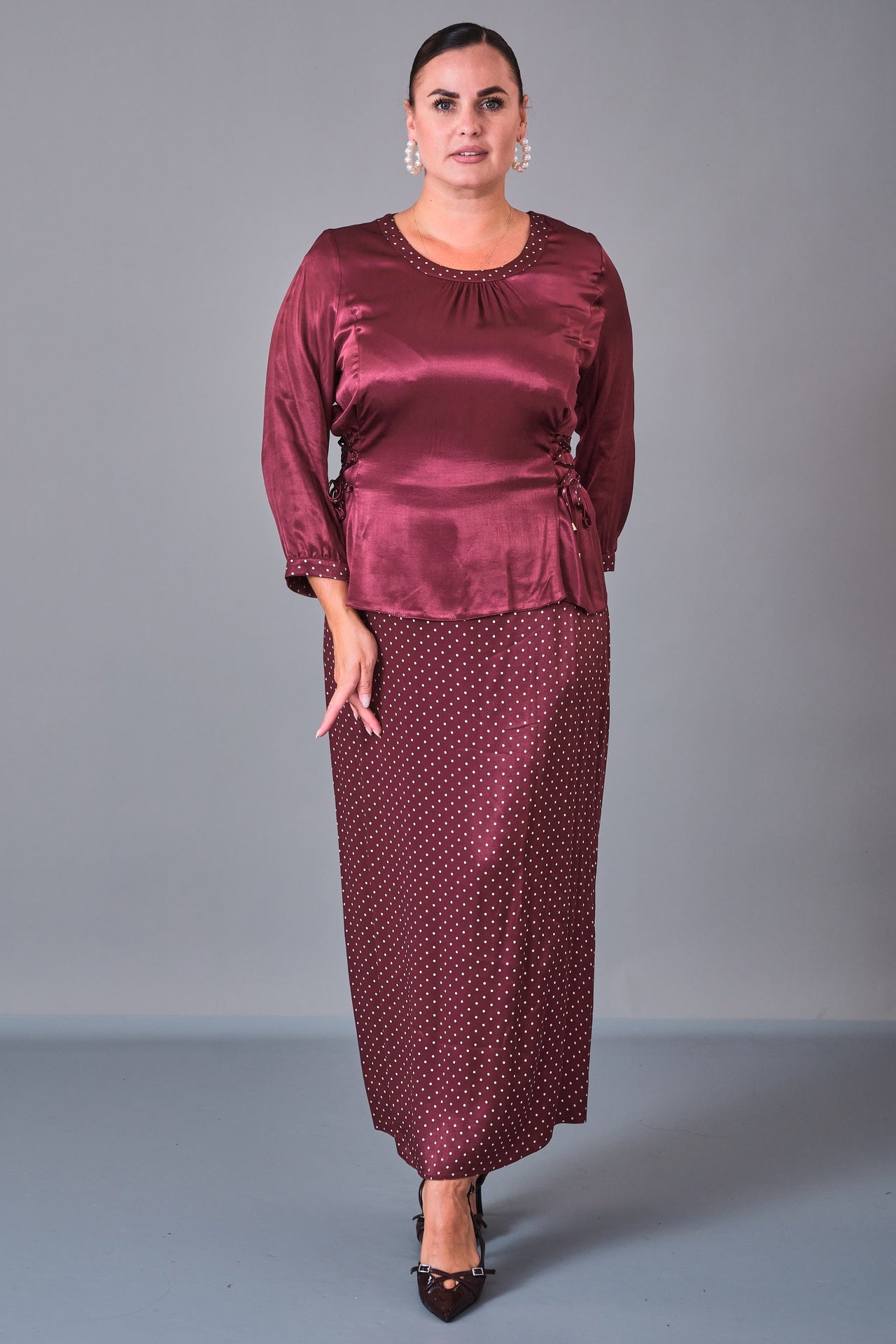 Dress Port - Plus Size Suit (DSP27K3630) - 8690200212994