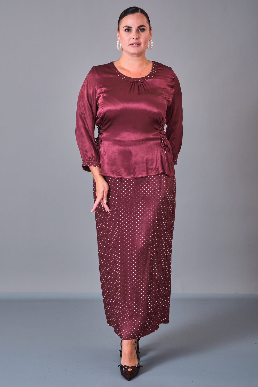 Dress Port - Plus Size Suit (DSP27K3630) - 8690200212994