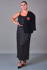 Dress Port - Plus Size Dress (DSP27K3634) - 8690200213052