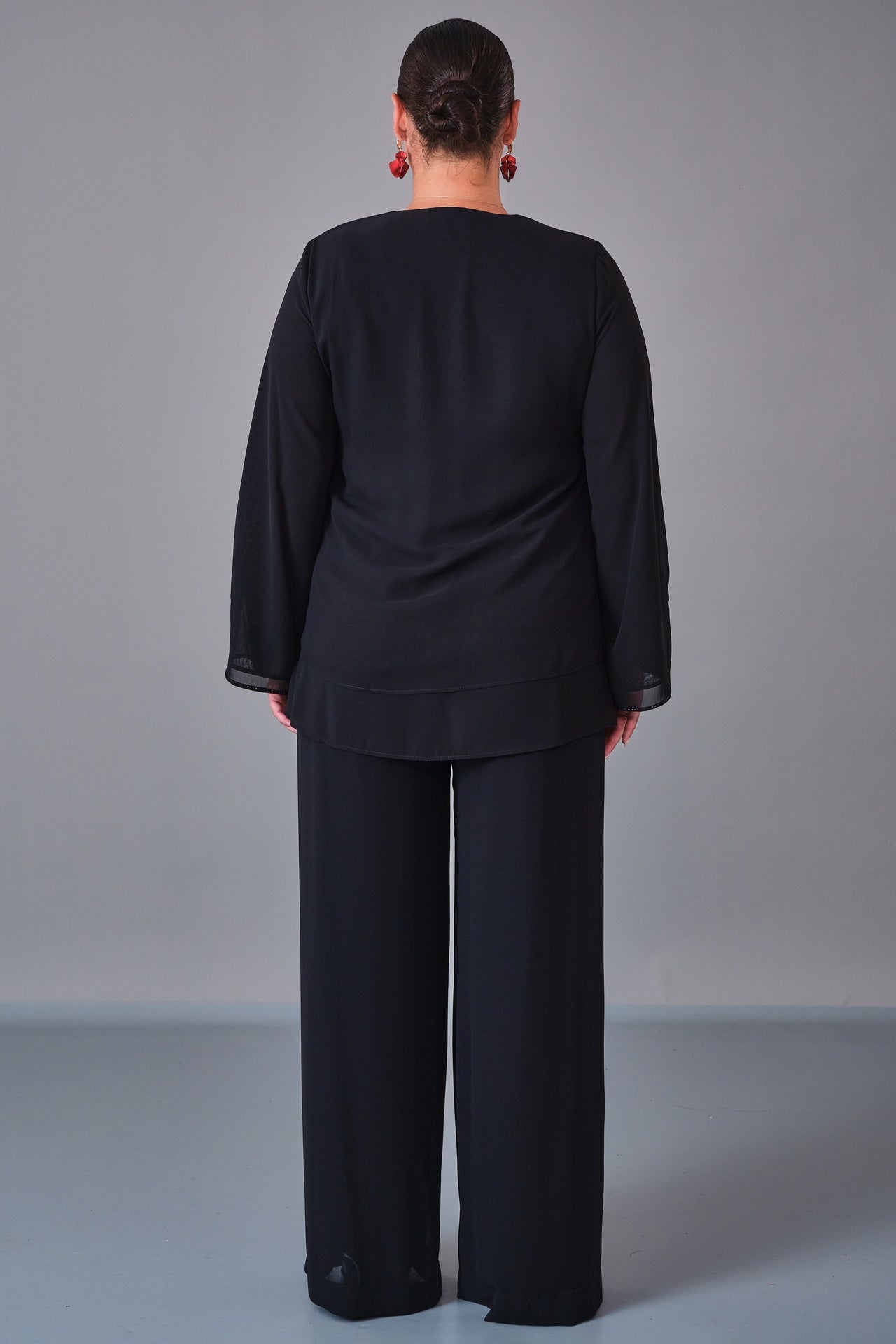 Dress Port - Plus Size Suit (DSP27K3635) - 8690200213069