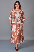 Dress Port - Plus Size Suit (DSP27K3652) - 8690200213076