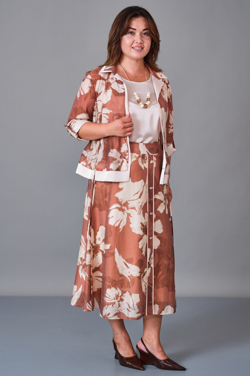 Dress Port - Plus Size Suit (DSP27K3652) - 8690200213076