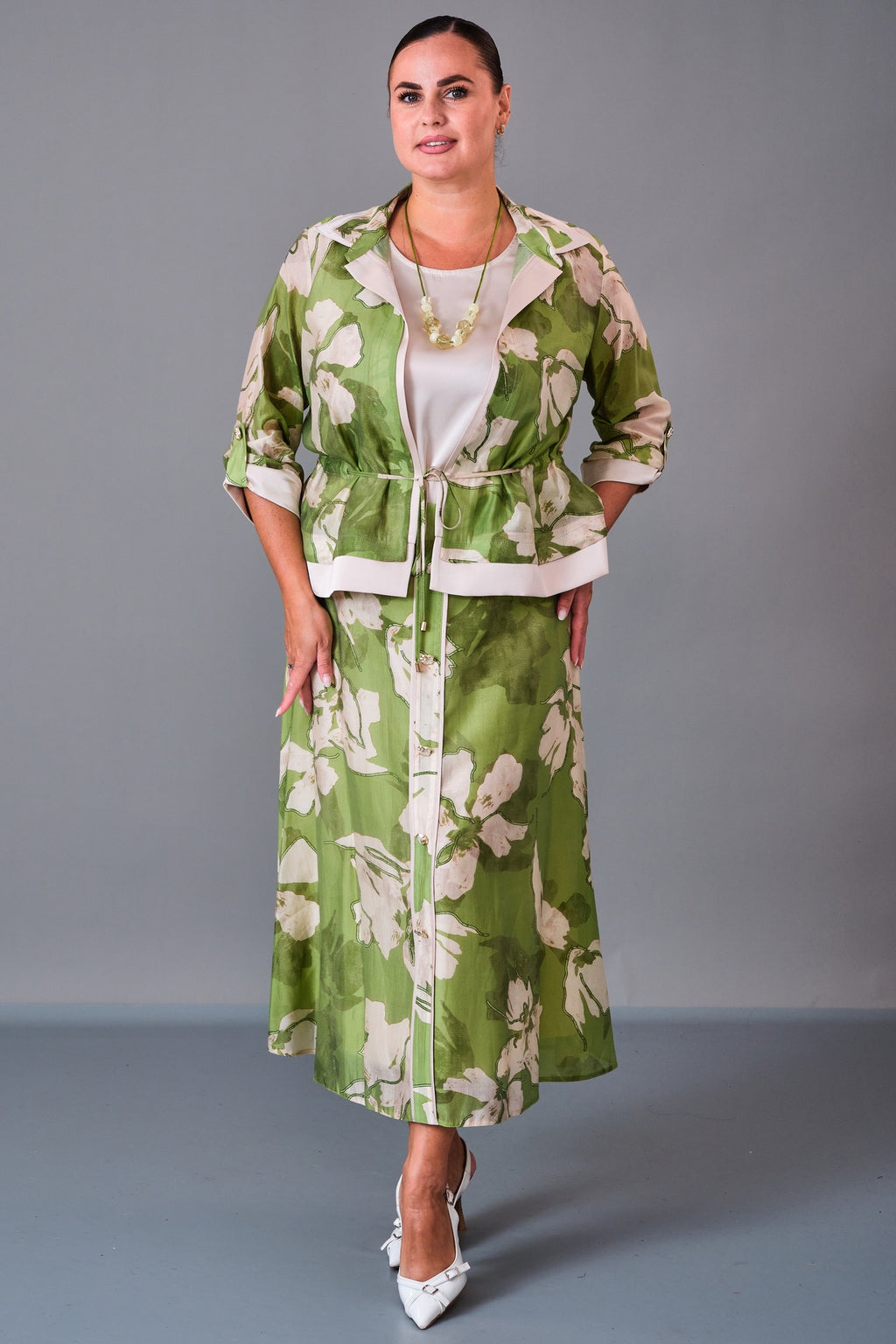 Dress Port - Plus Size Suit (DSP27K3652) - 8690200213083