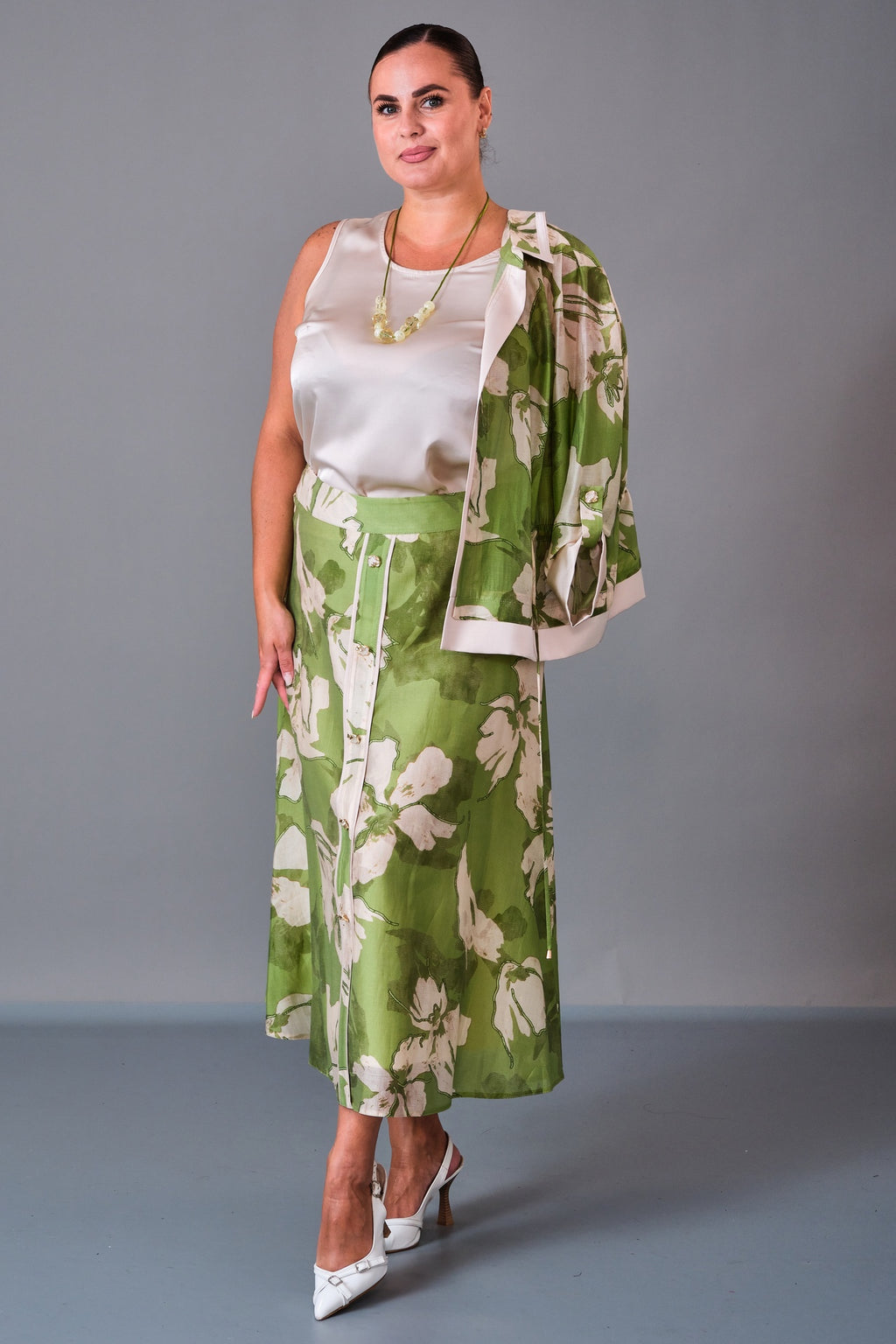 Dress Port - Plus Size Suit (DSP27K3652) - 8690200213083