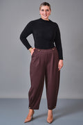 Laluce - Plus Size Trousers (L2.K27.PNT.2P246) - 8690200213168