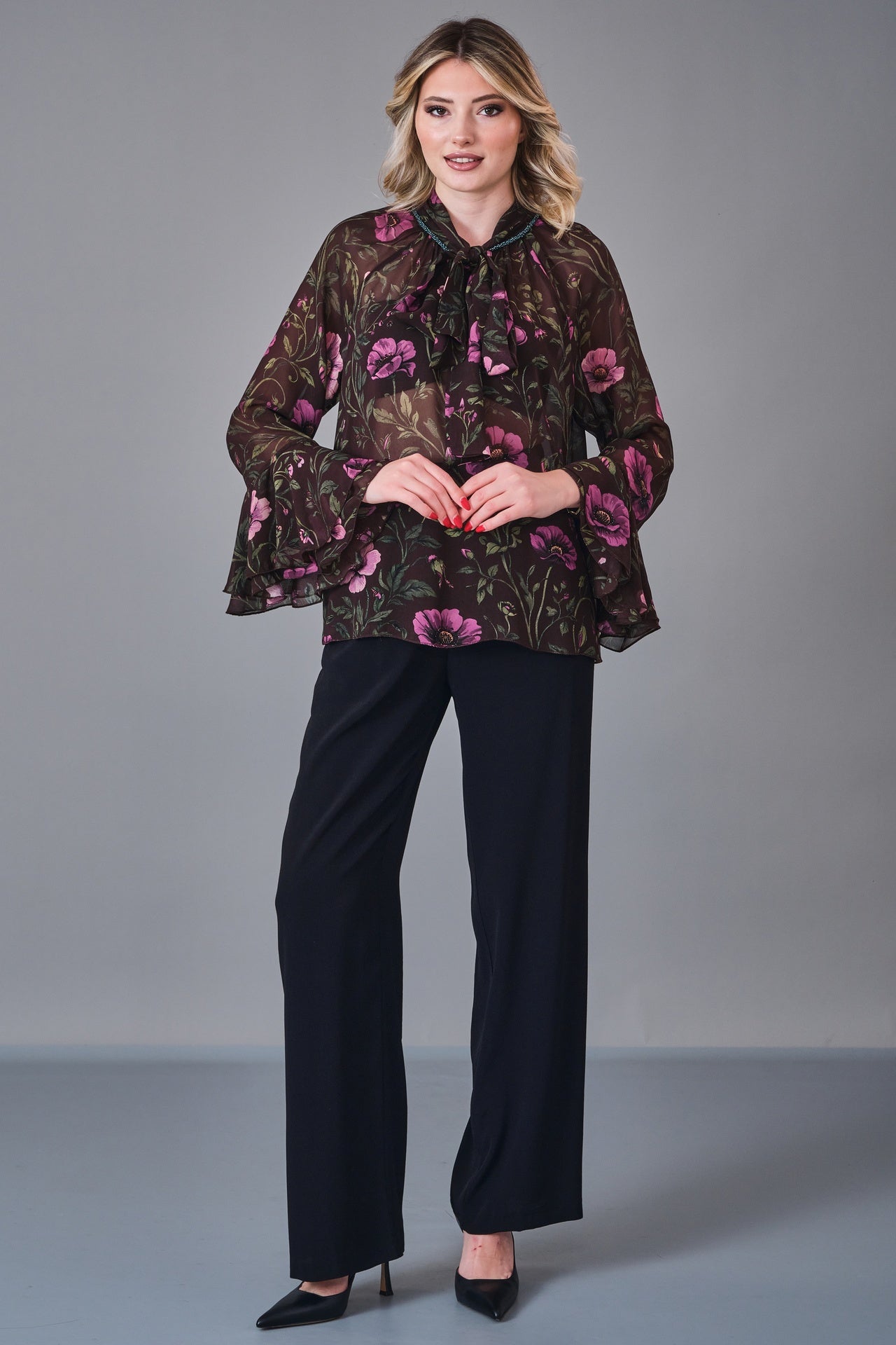 Laluce - Regular Size Blouse (LL.K27.BL.LB212) - 8690200213182
