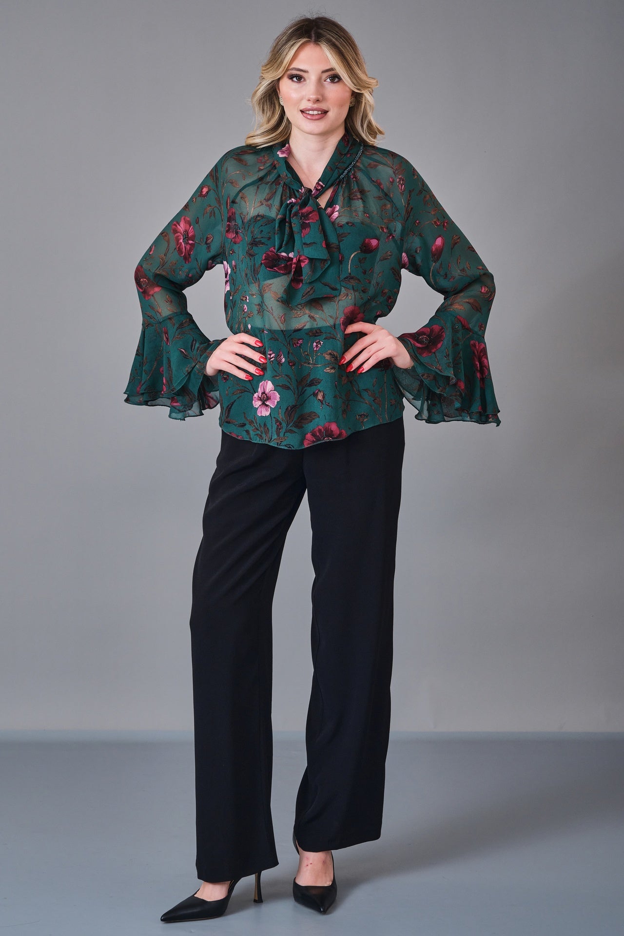 Laluce - Regular Size Blouse (LL.K27.BL.LB212) - 8690200213199