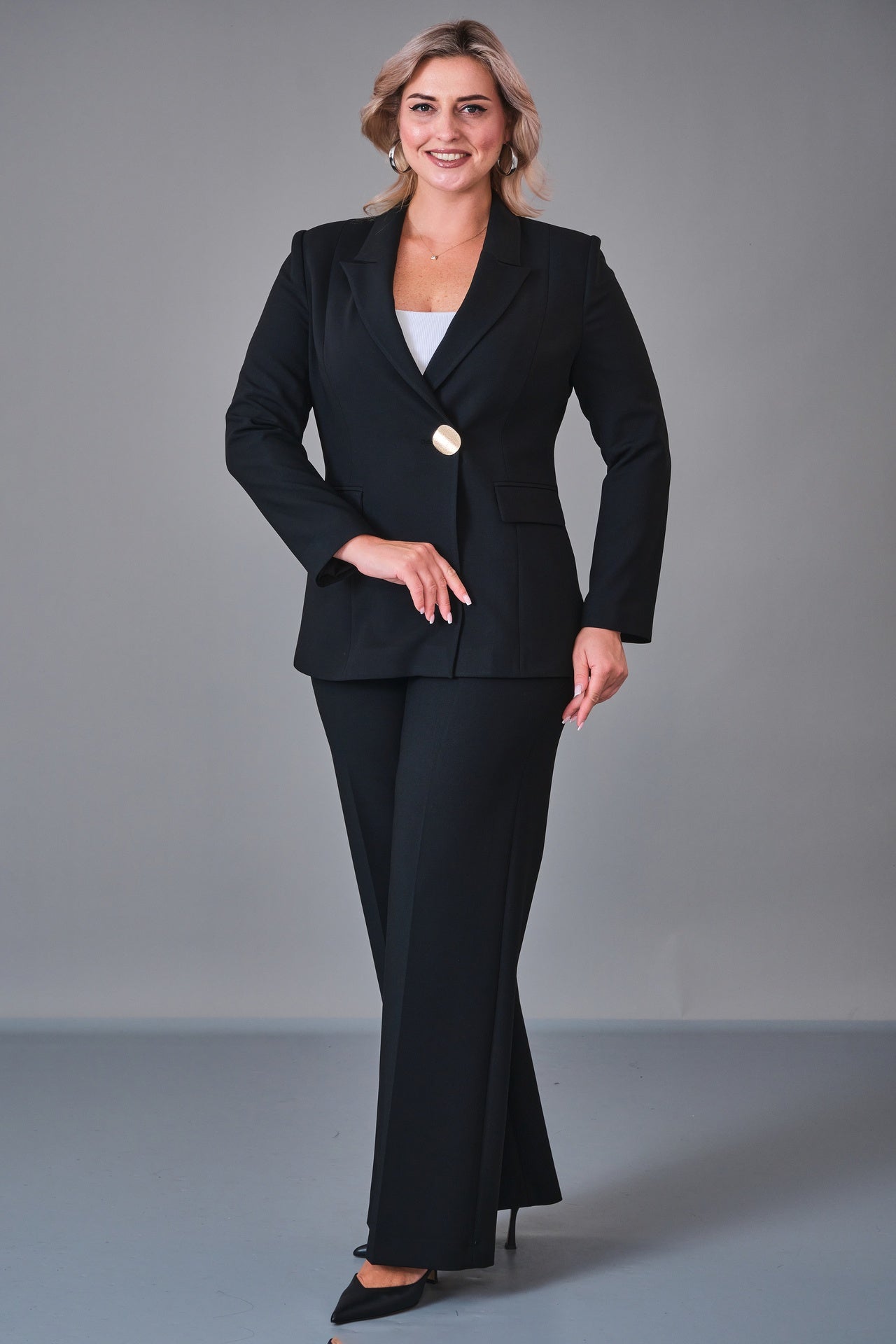 Meira - Plus Size Suit (MEI27K8765) - 8690200213335