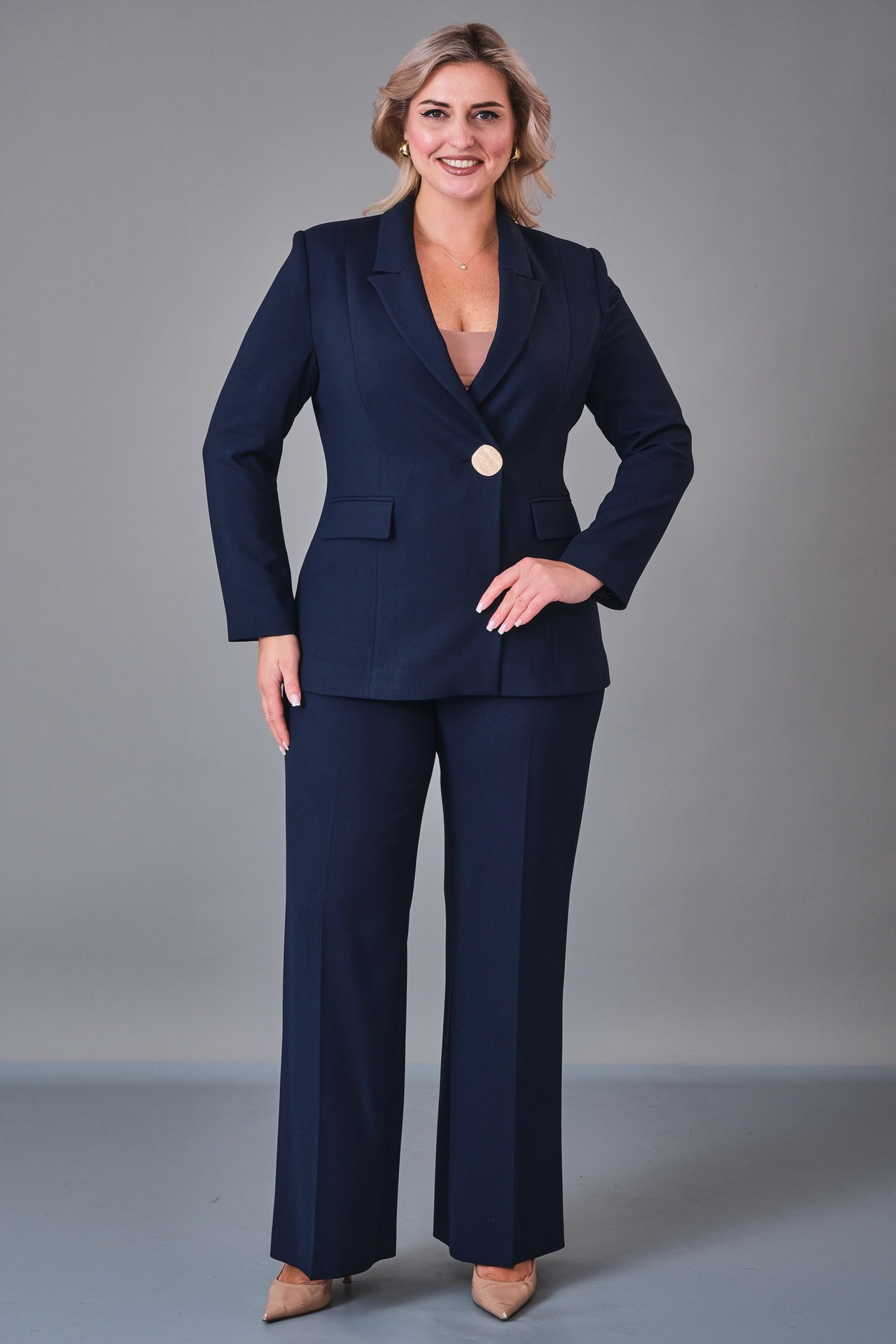 Meira - Plus Size Suit (MEI27K8765) - 8690200213359
