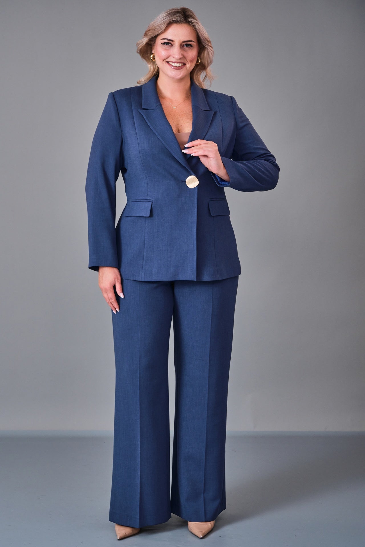 Meira - Plus Size Suit (MEI27K8765) - 8690200213366