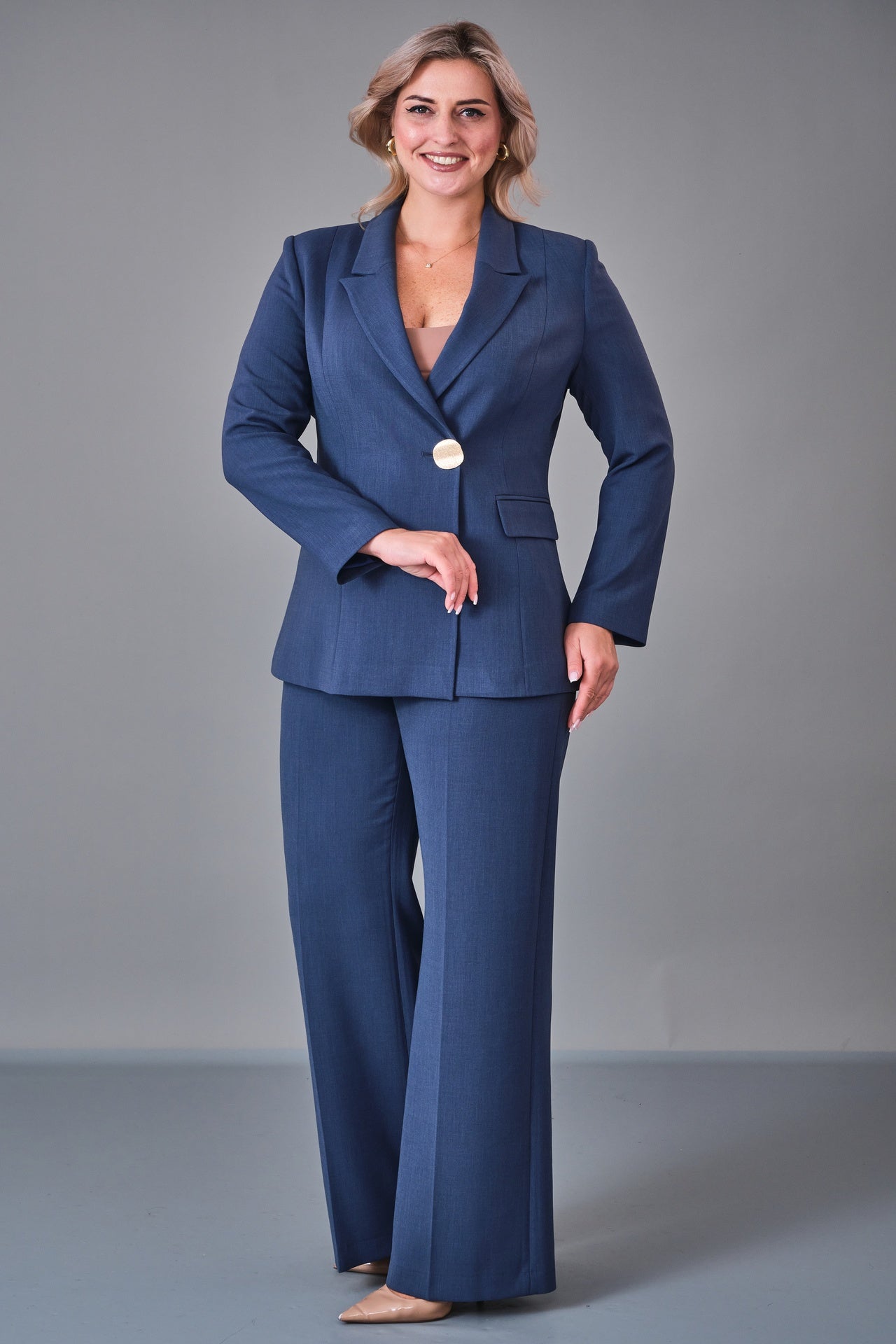 Meira - Plus Size Suit (MEI27K8765) - 8690200213366