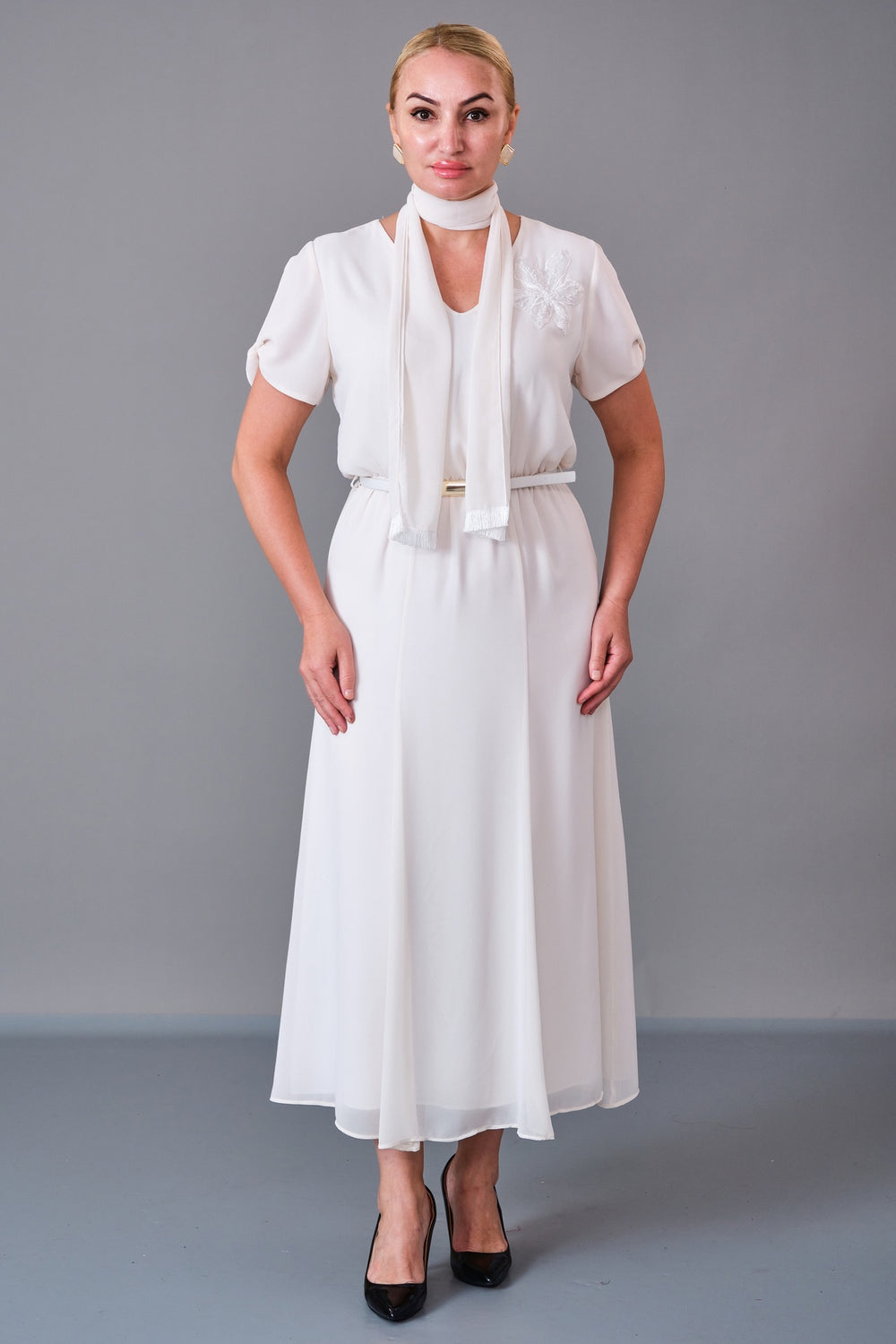 Revaro - Regular Size Dress (REV27KS-9131) - 8690200213571