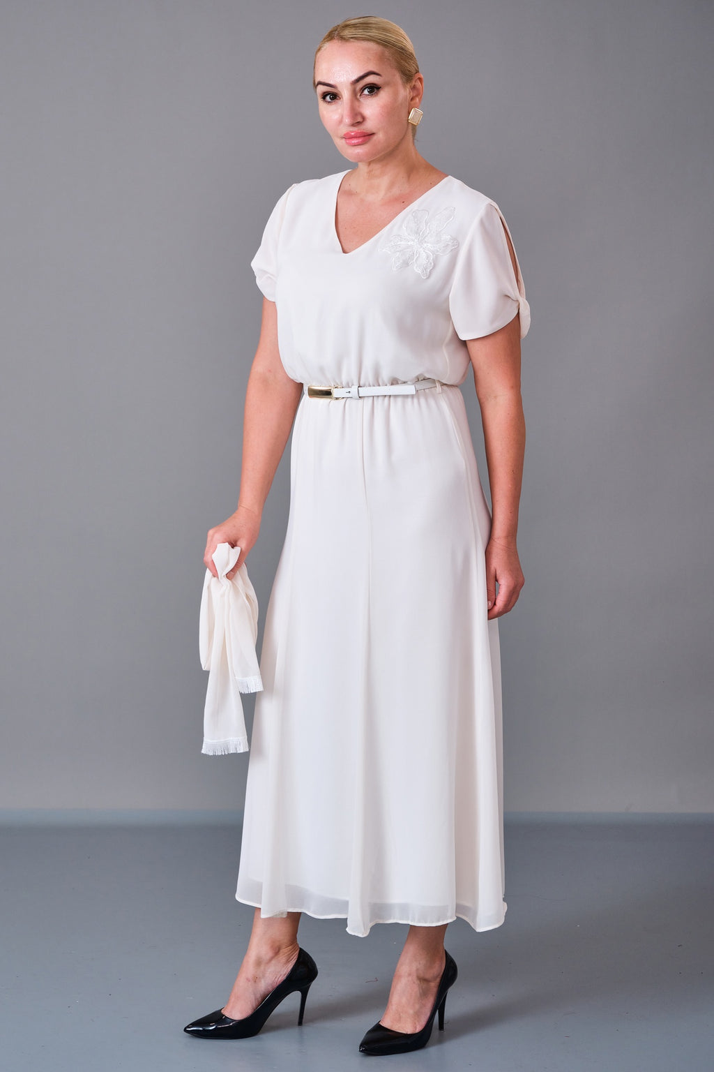 Revaro - Regular Size Dress (REV27KS-9131) - 8690200213571