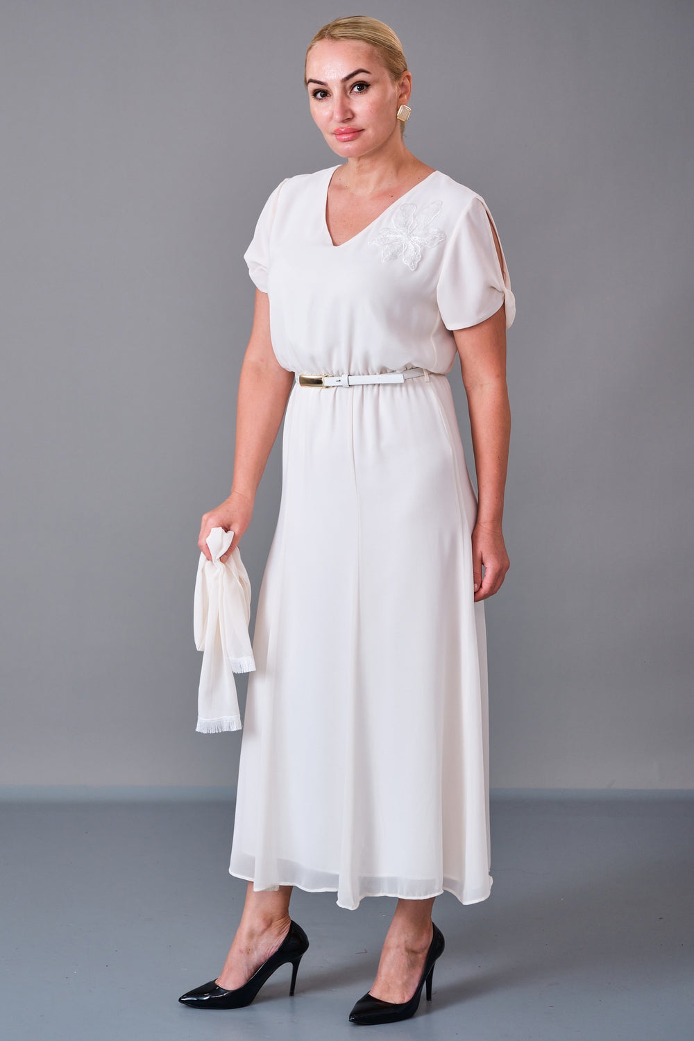 Revaro - Regular Size Dress (REV27KS-9131) - 8690200213571