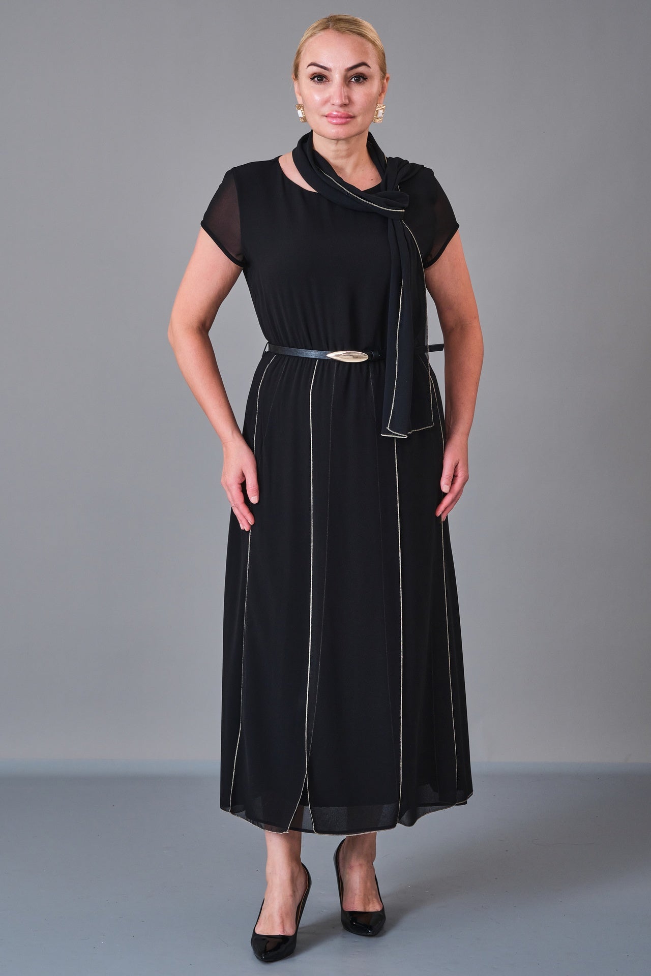 Revaro - Regular Size Dress (REV27KS-9130) - 8690200213588