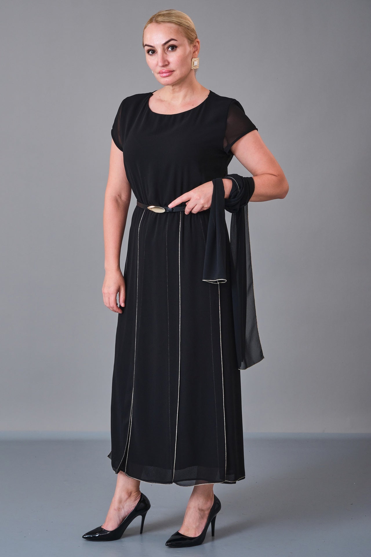 Revaro - Regular Size Dress (REV27KS-9130) - 8690200213588