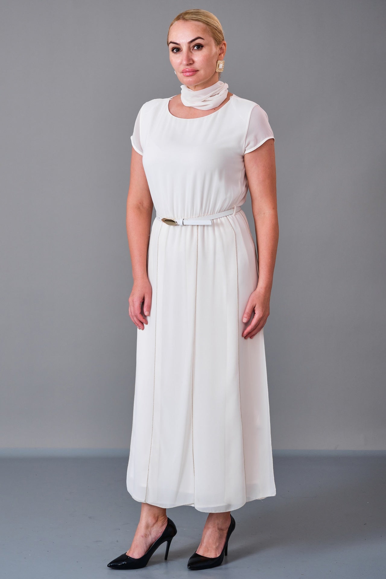 Revaro - Regular Size Dress (REV27KS-9130) - 8690200213595