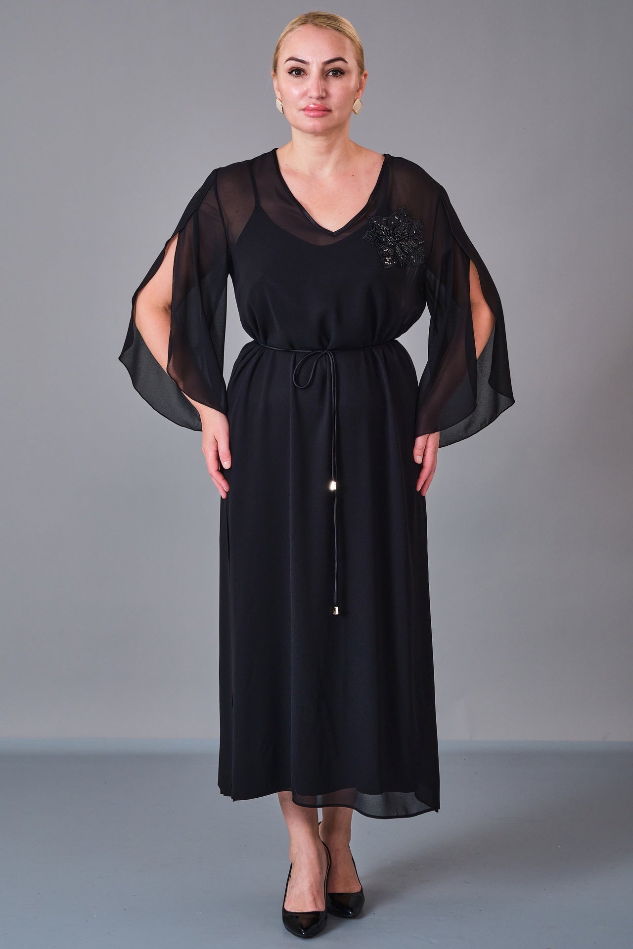Revaro - Regular Size Dress (REV27KS-9133) - 8690200213601