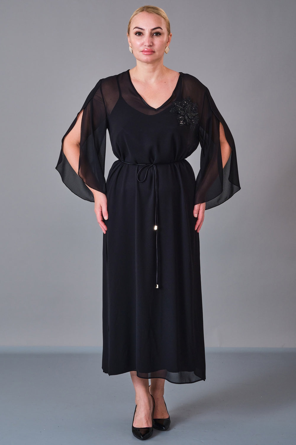 Revaro - Regular Size Dress (REV27KS-9133) - 8690200213601