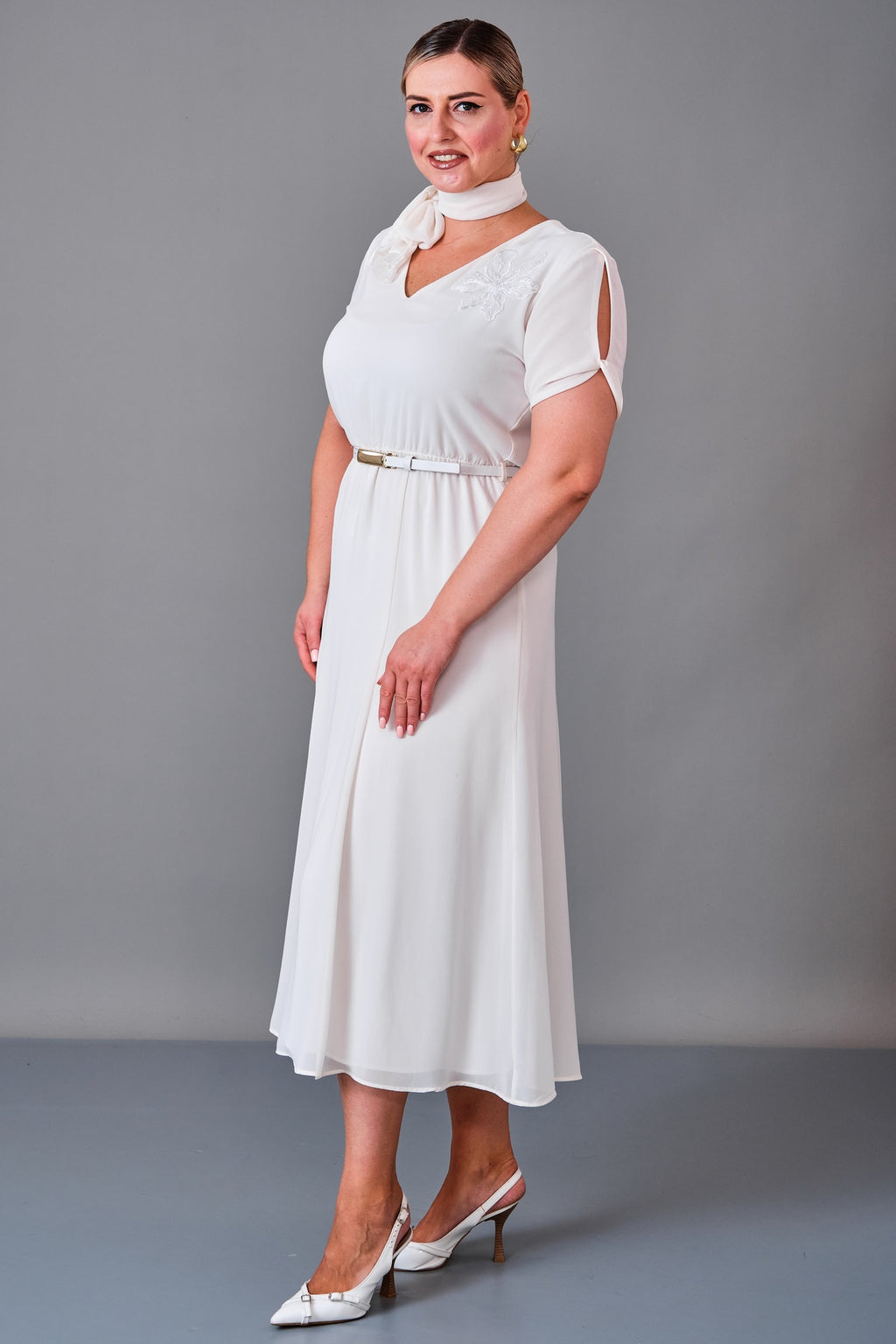 Revaro - Plus Size Dress (REV27KBS-2712) - 8690200213656