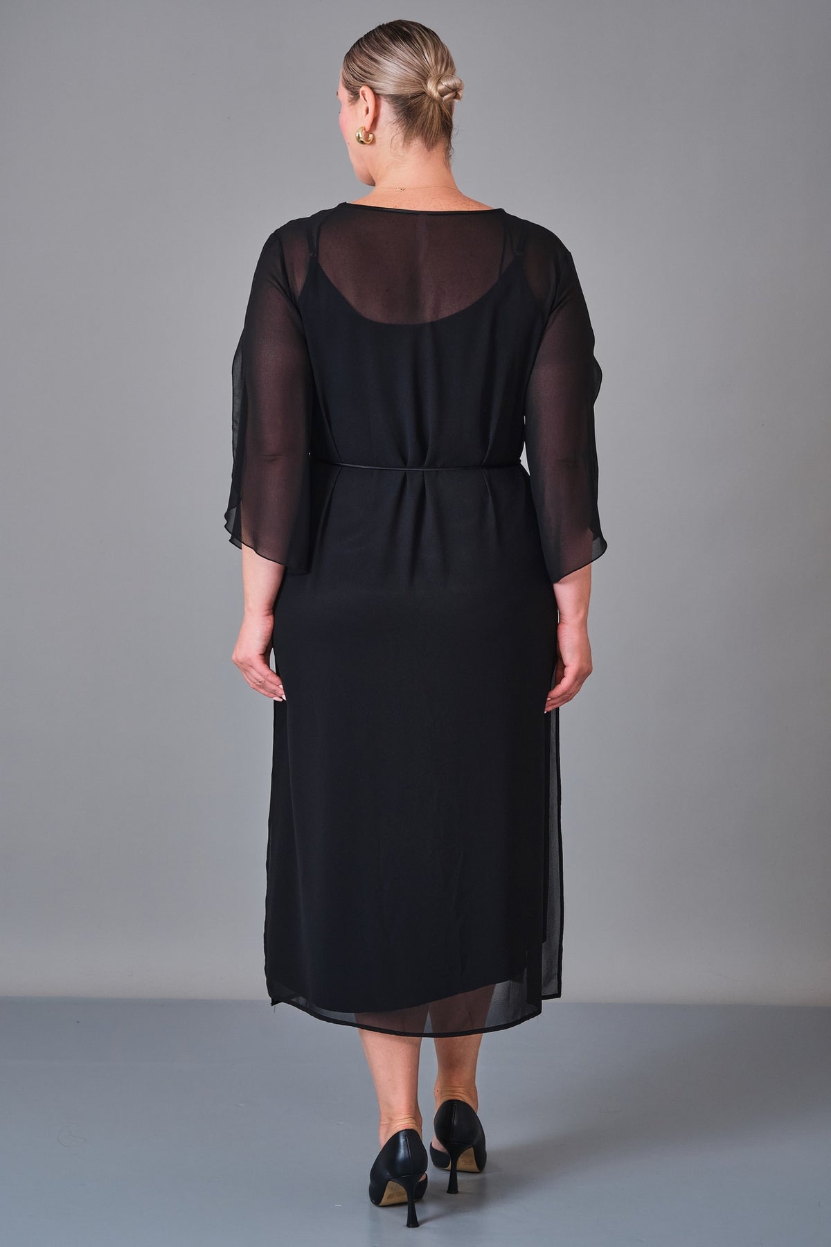 Revaro - Plus Size Dress (REV27KBS-2713) - 8690200213663