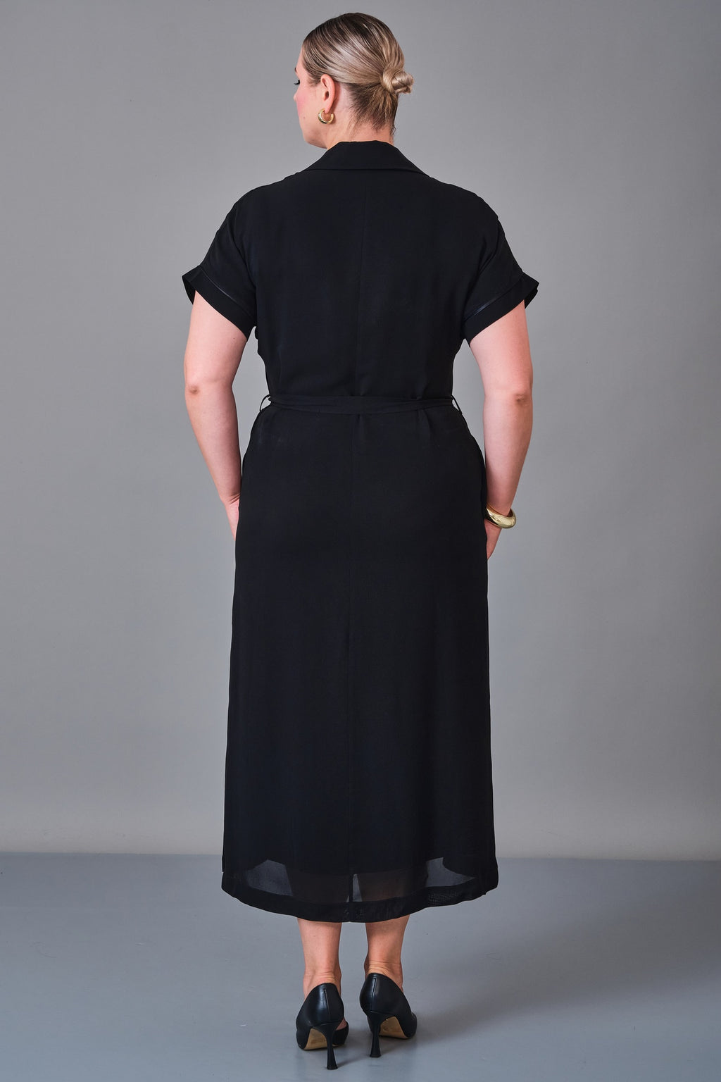 Revaro - Plus Size Dress (REV27KBS-2714) - 8690200213687