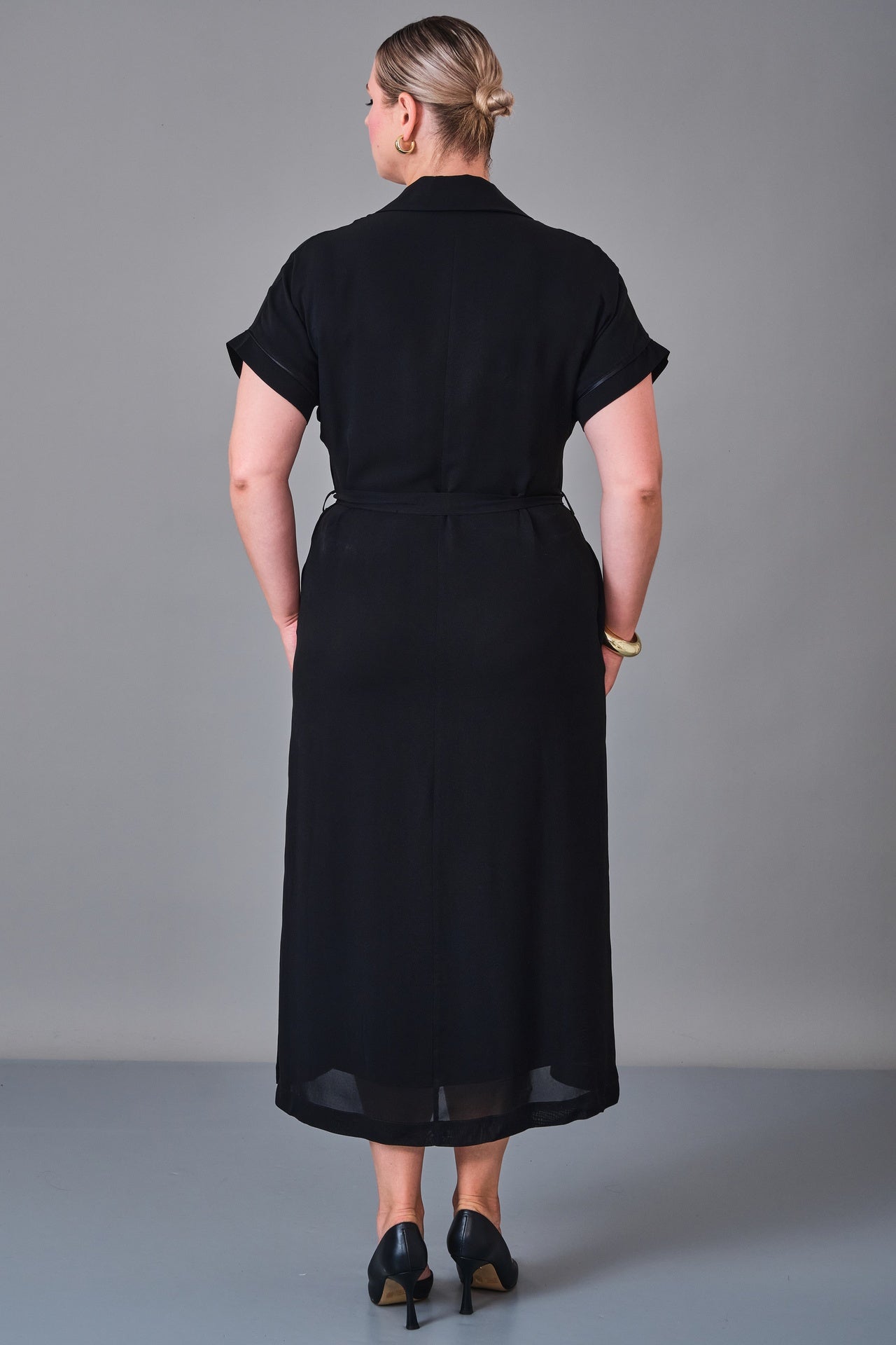 Revaro - Plus Size Dress (REV27KBS-2714) - 8690200213687