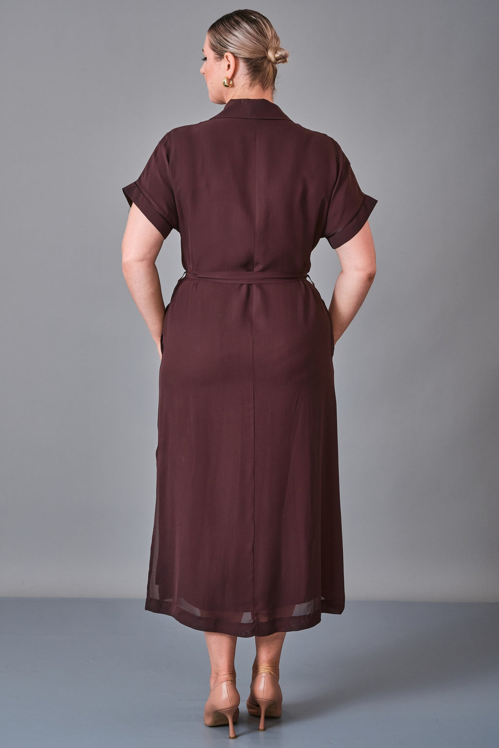Revaro - Plus Size Dress (REV27KBS-2714) - 8690200213700