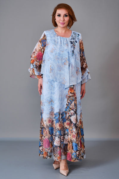 Gumanize - Extended Plus Size Dress (GMZ2026-1013-8320) - 8690200213724