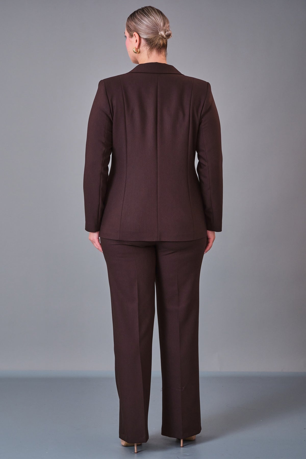 Cocomika - Plus Size Suit (CMK27K3046) - 8690200213984