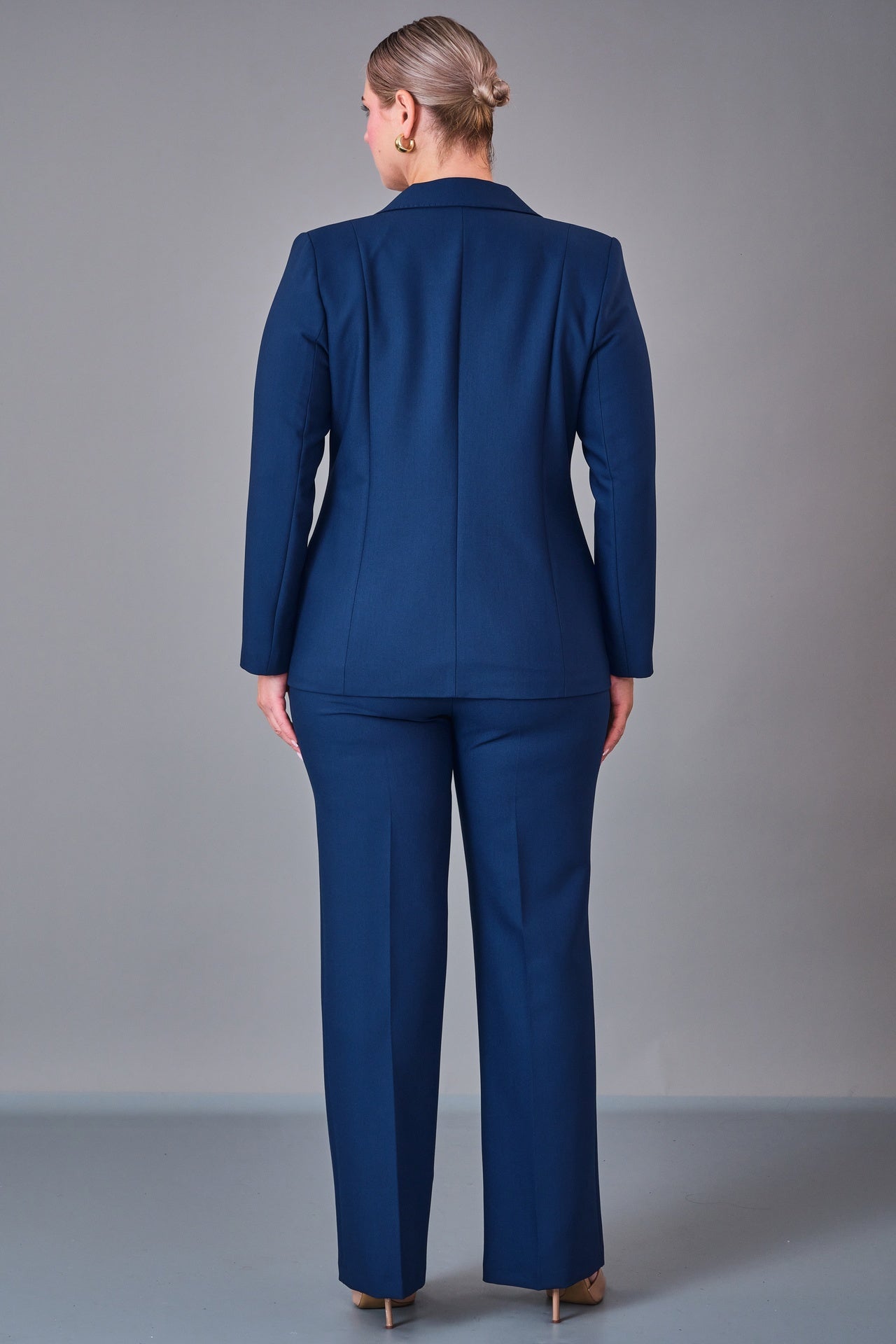 Cocomika - Plus Size Suit (CMK27K3046) - 8690200214004