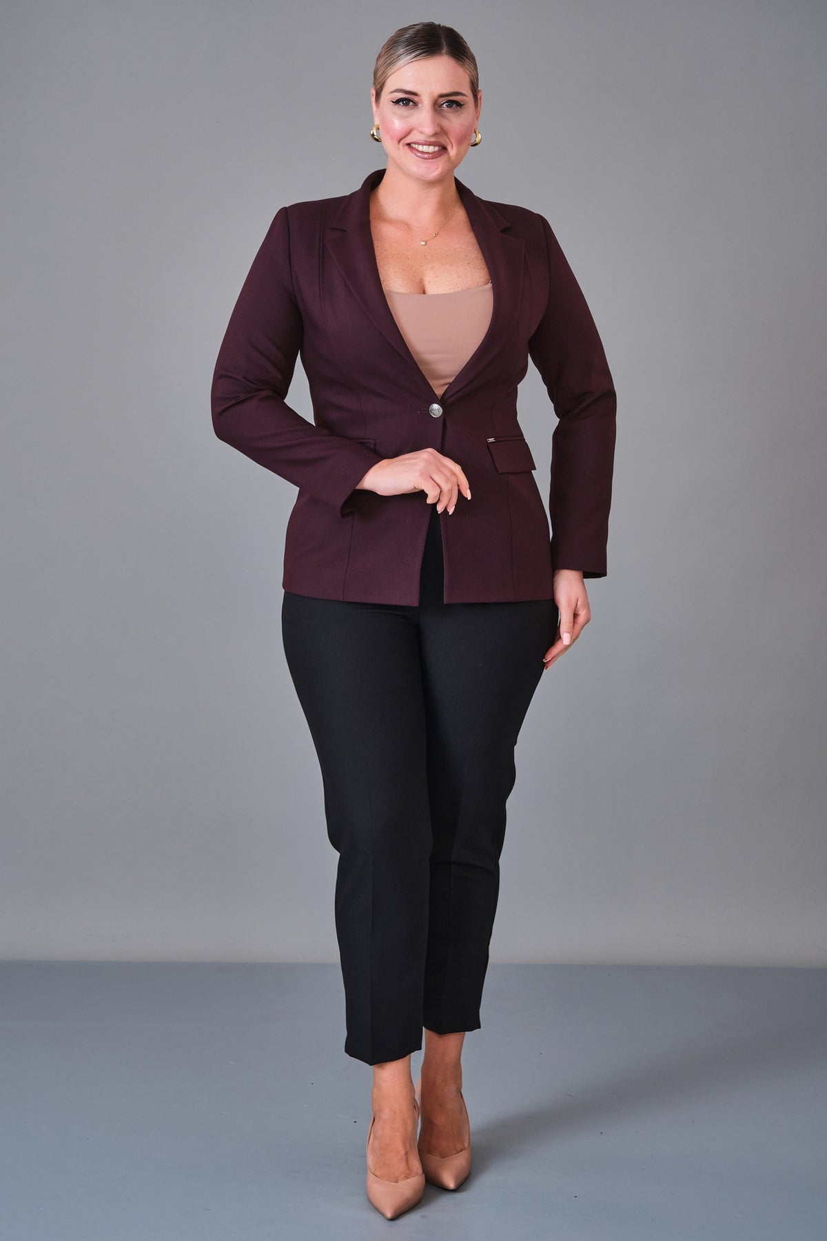 Elitline - Plus Size Jacket (ELT27K4-59-3044) - 8690200214165